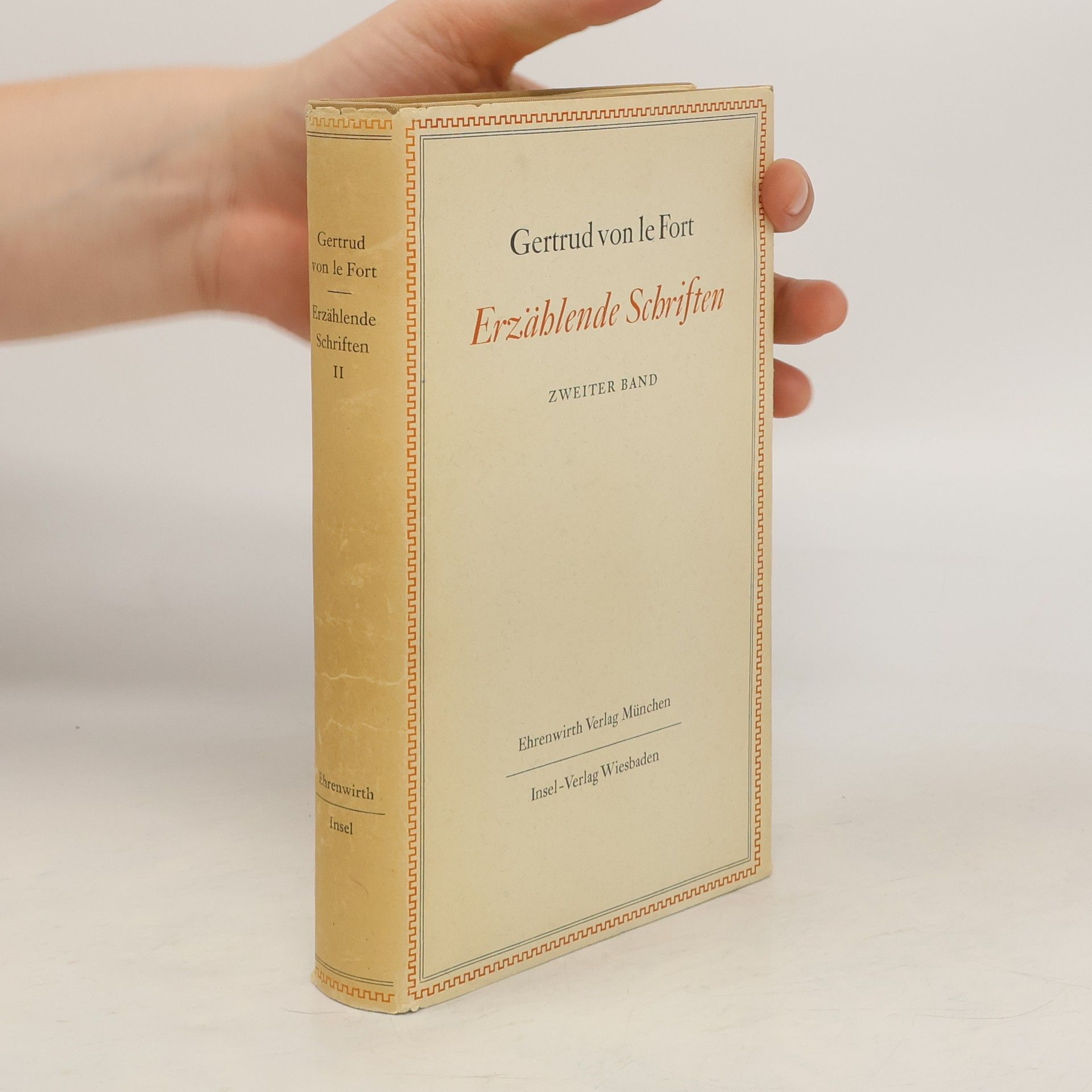 Gertruda von le Fort Erzählende Schriften. Zweiter Band