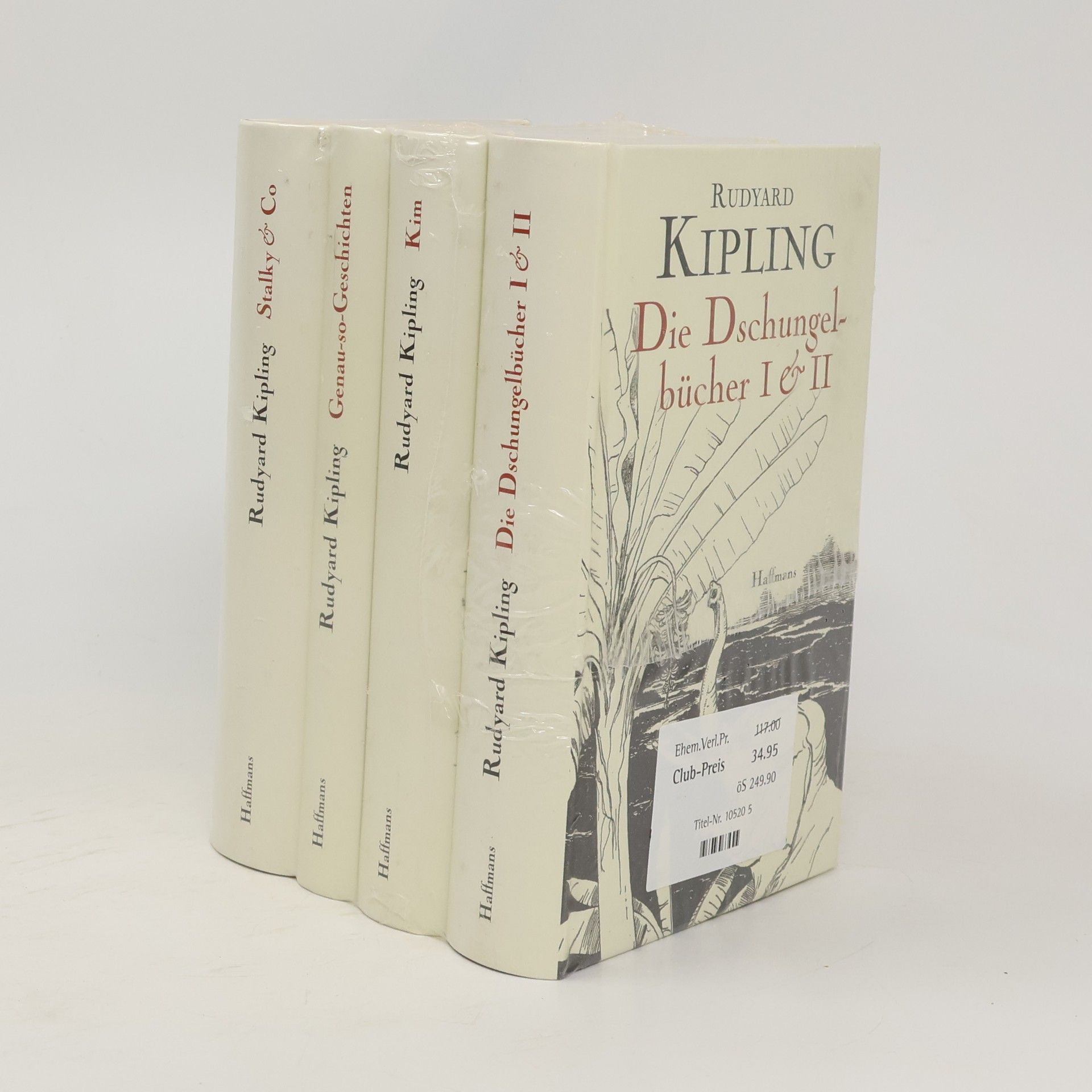 Rudyard Kipling Werke 4 Bande