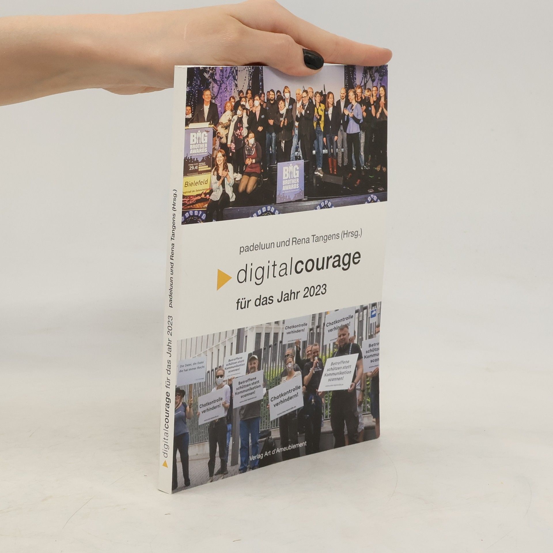 Rena Tangens Digitalcourage für das Jahr 2023