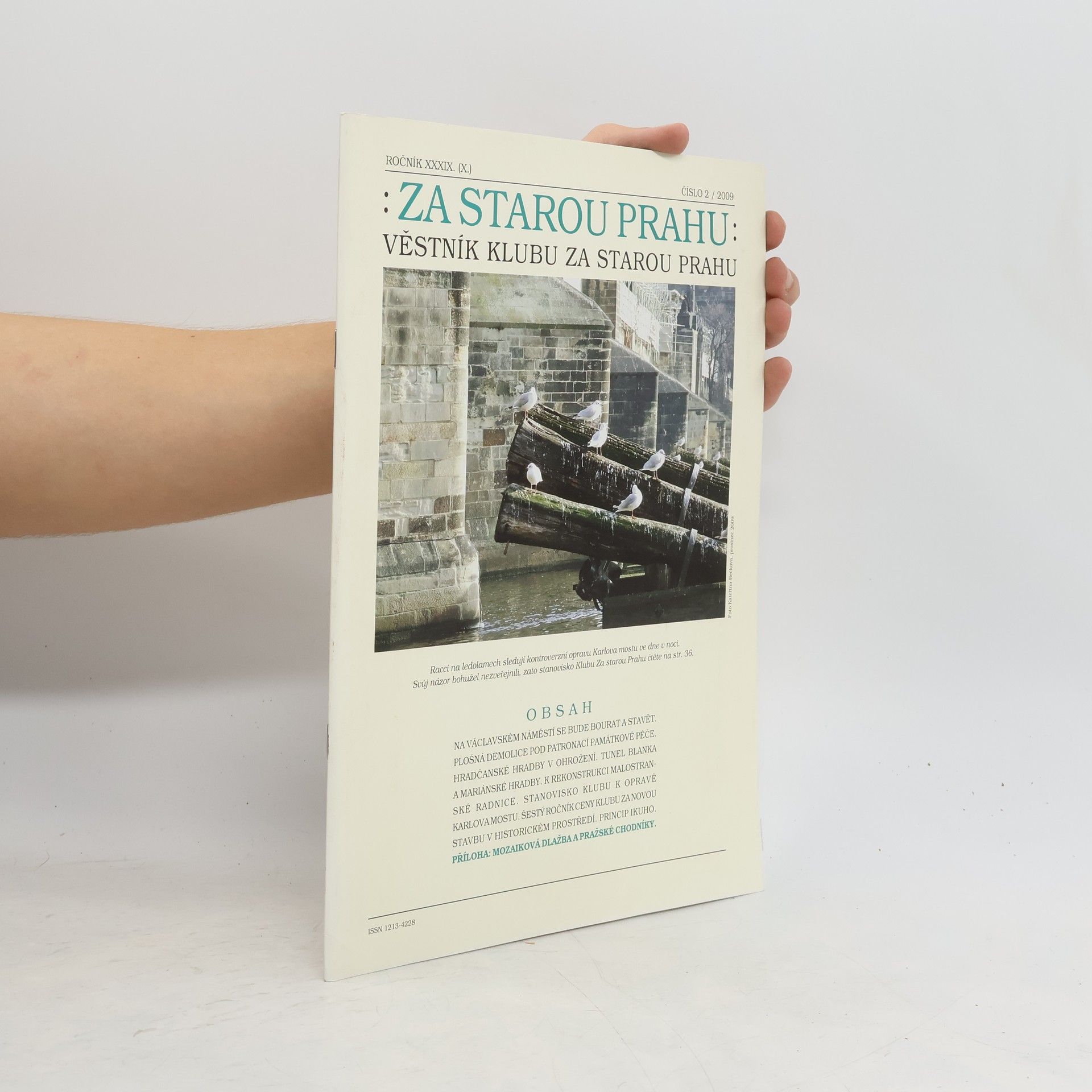 Collectif d'auteurs Za starou Prahu, ročník XXXIX. 2/2009