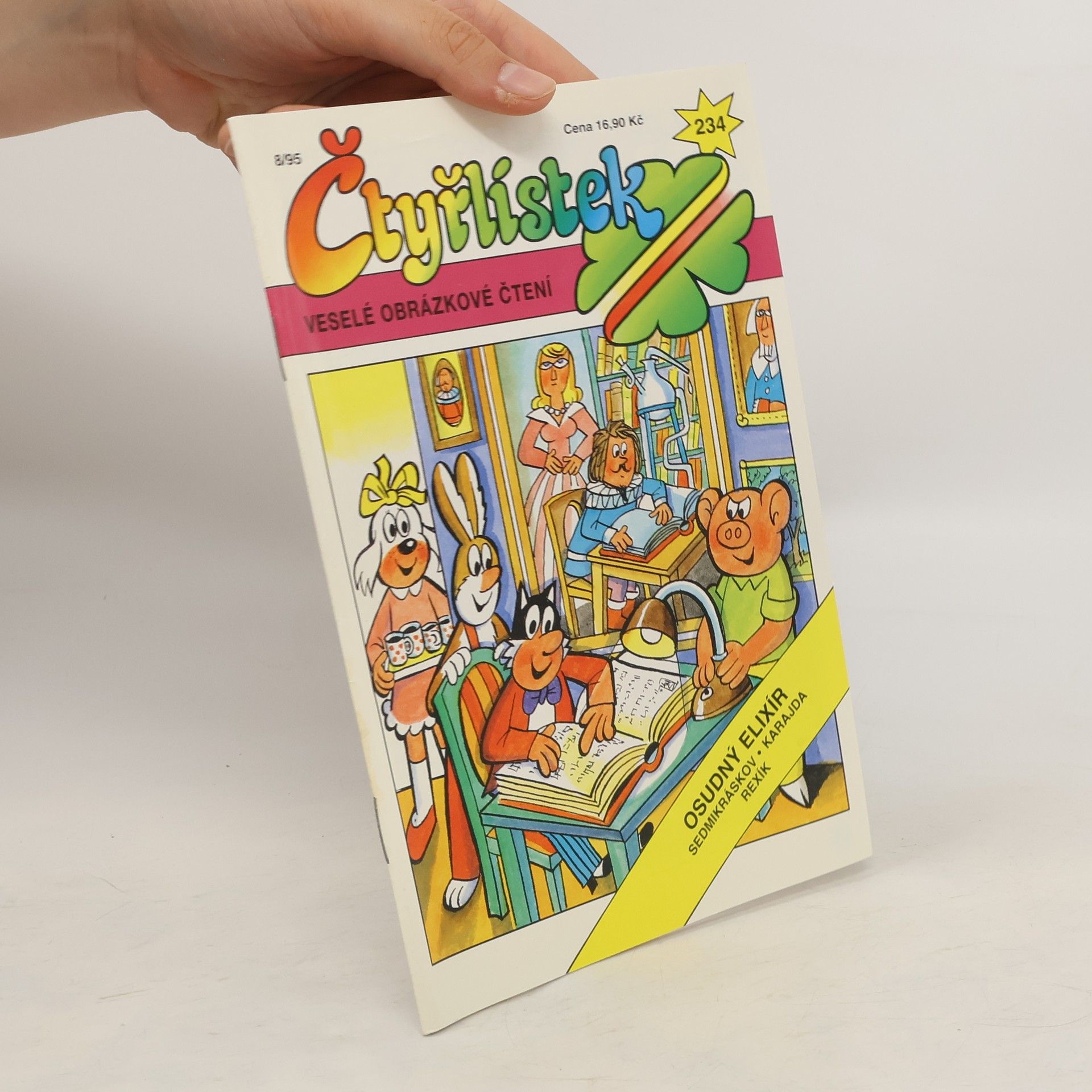 Collectif d'auteurs Čtyřlístek 234. 8/1995. Osudný elixír