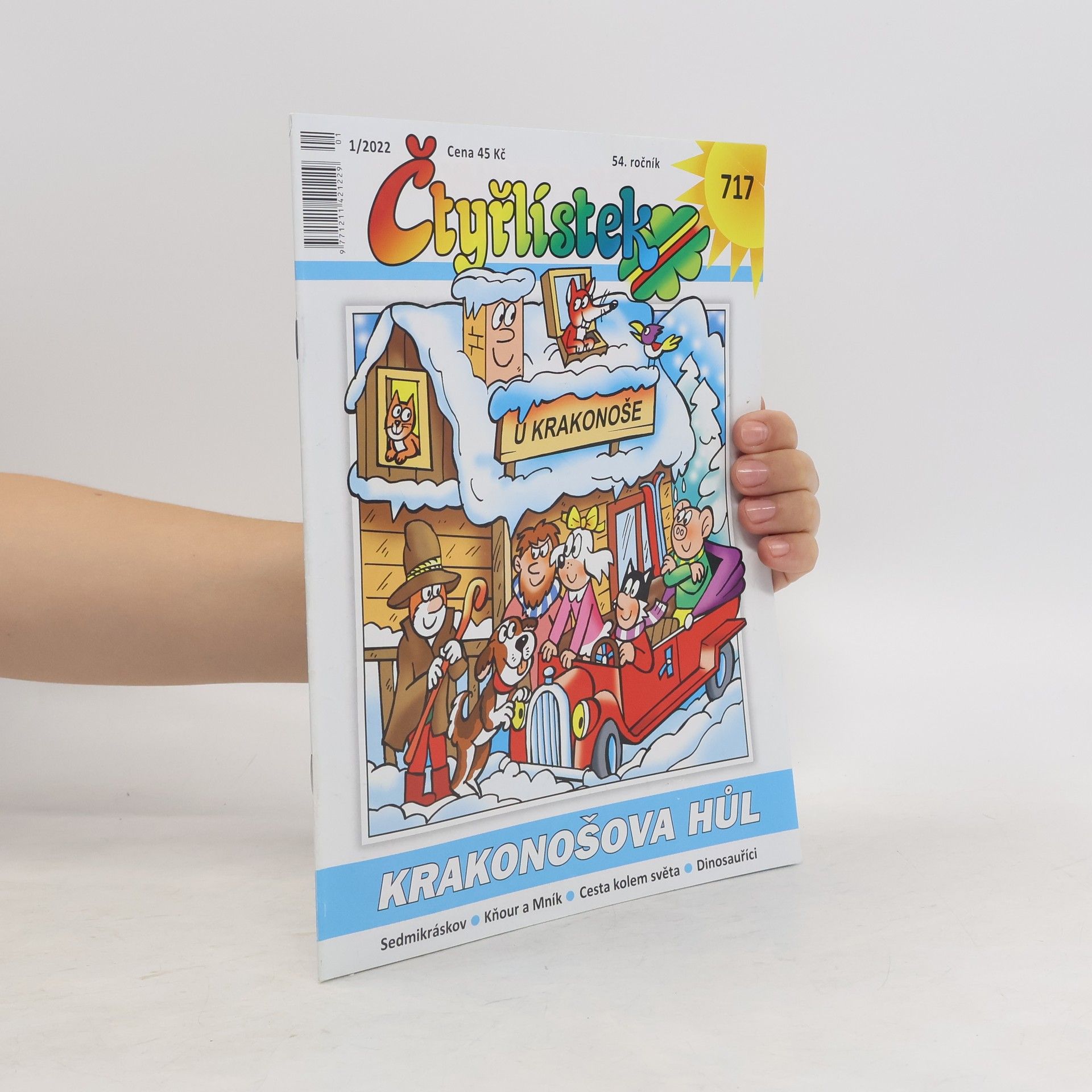 Autorenkollektiv Čtyřlístek 1/2022 717. Krakonošova hůl