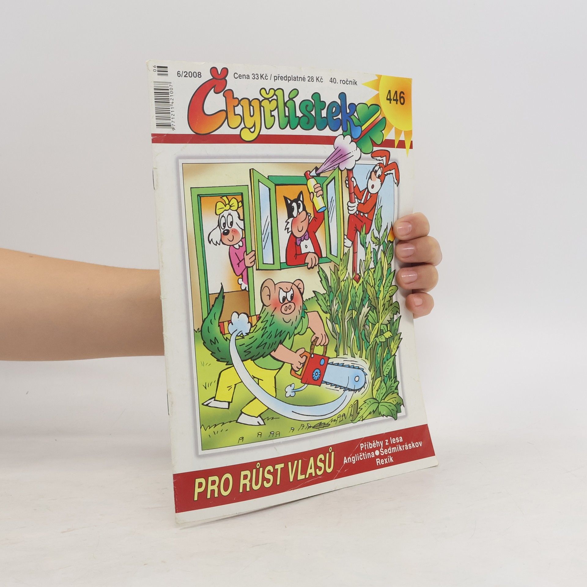 Autorenkollektiv  Čtyřlístek 446 - Pro růst vlasů
