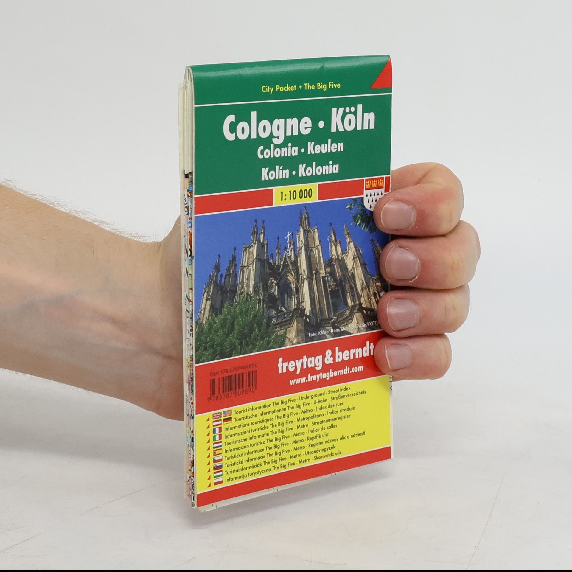 Collectif d'auteurs Freytag & Berndt Stadtplan Köln; Cologne. Colonia; Keulen. Kolin; Kolonia