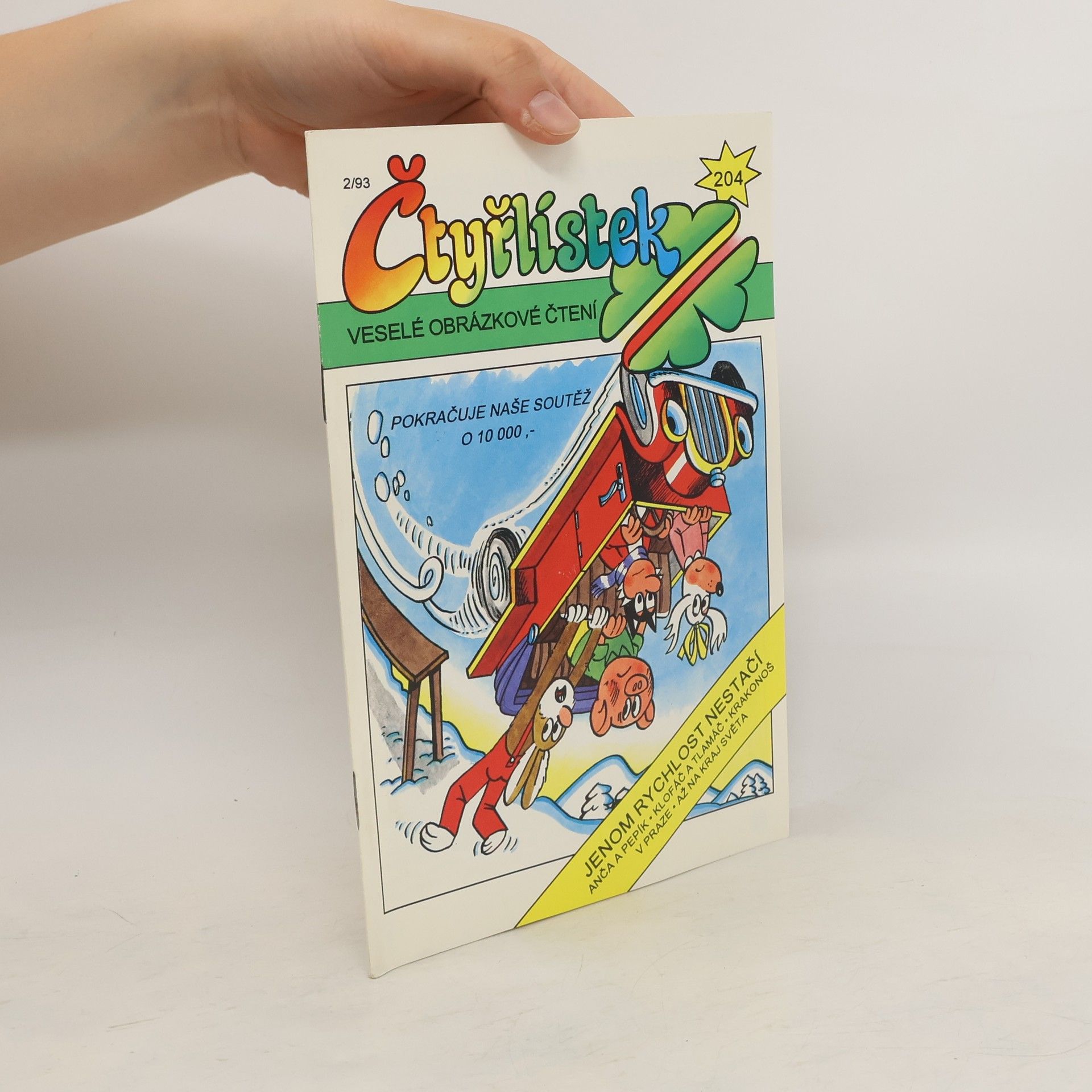 Collectif d'auteurs Čtyřlístek 204. 2/1993