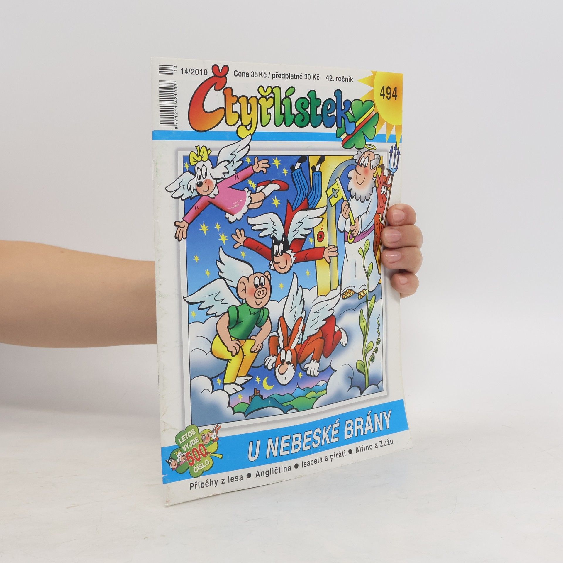 Collectif d'auteurs Čtyřlístek 494. 14/2010. U nebeské brány