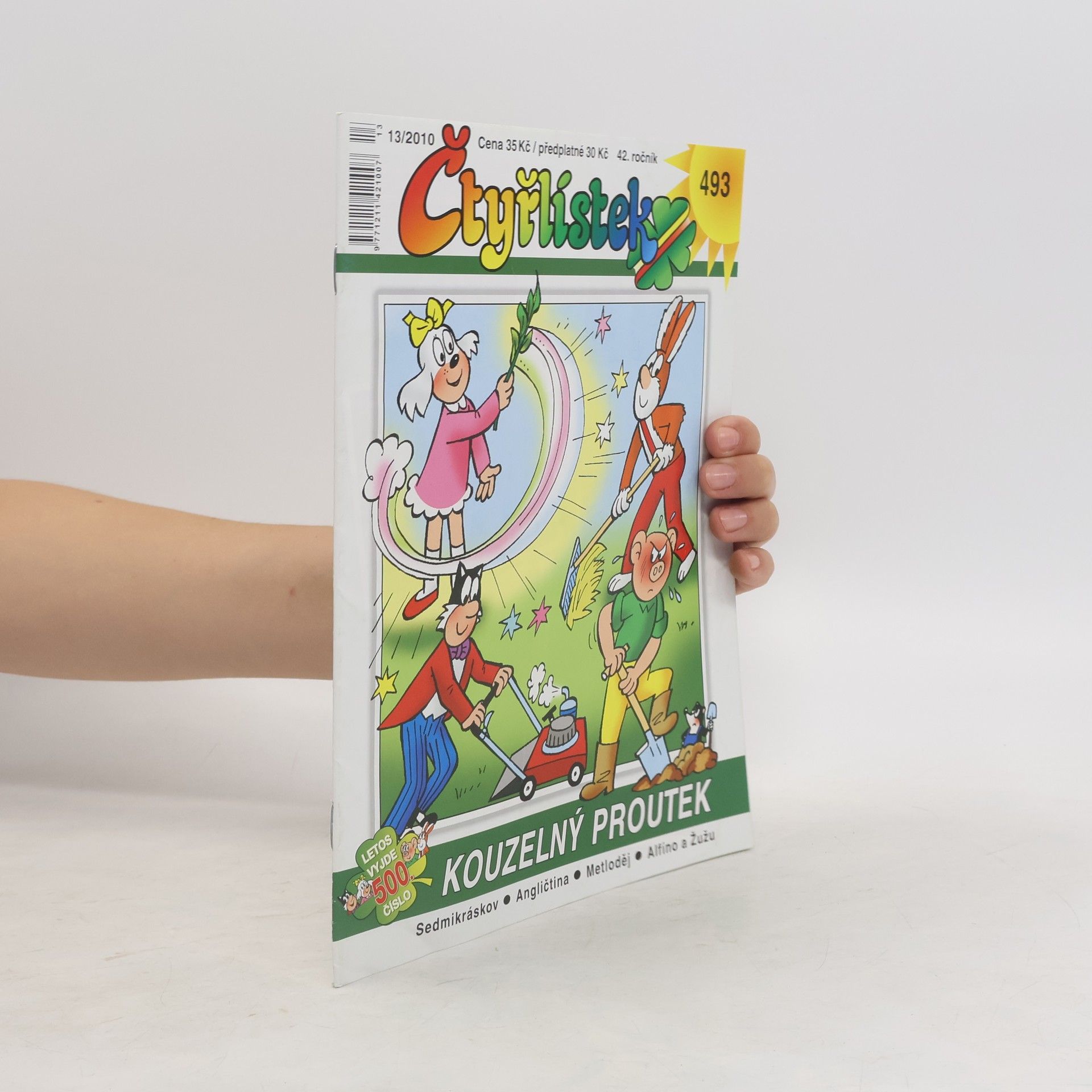 Collectif d'auteurs Čtyřlístek 493. 13/2010