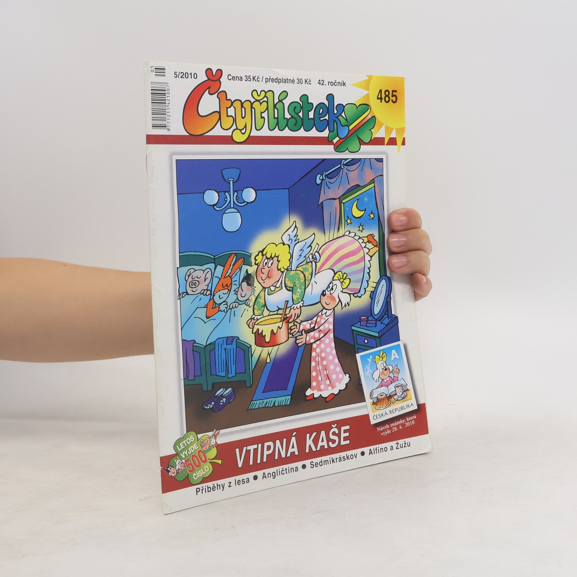 Collectif d'auteurs Čtyřlístek č. 485. Vtipná kaše