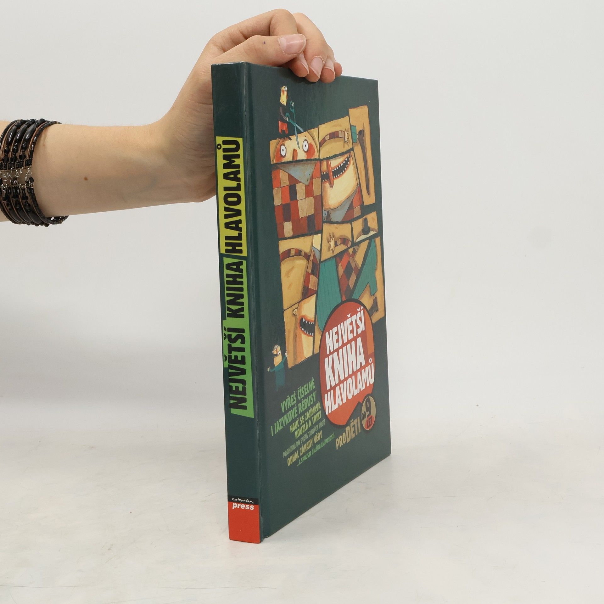 Kolektiv autorů Největší kniha hlavolamů pro děti od 9 let