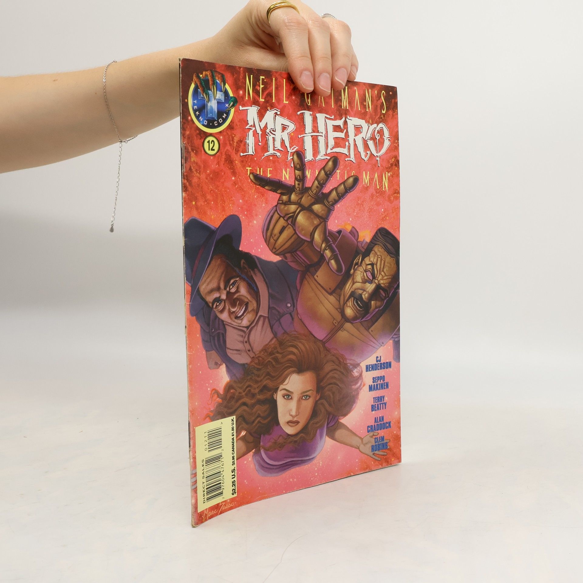 Neil Gaiman Mr. Hero 12