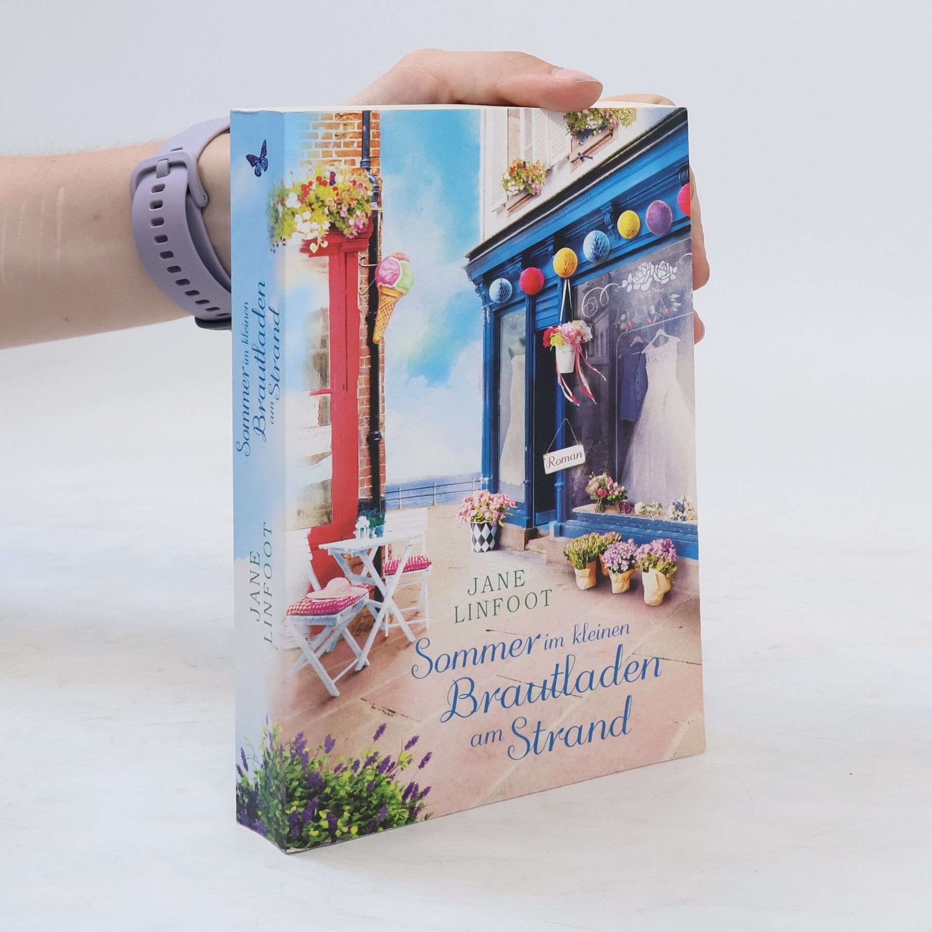 Jane Linfoot Sommer im kleinen Brautladen am Strand