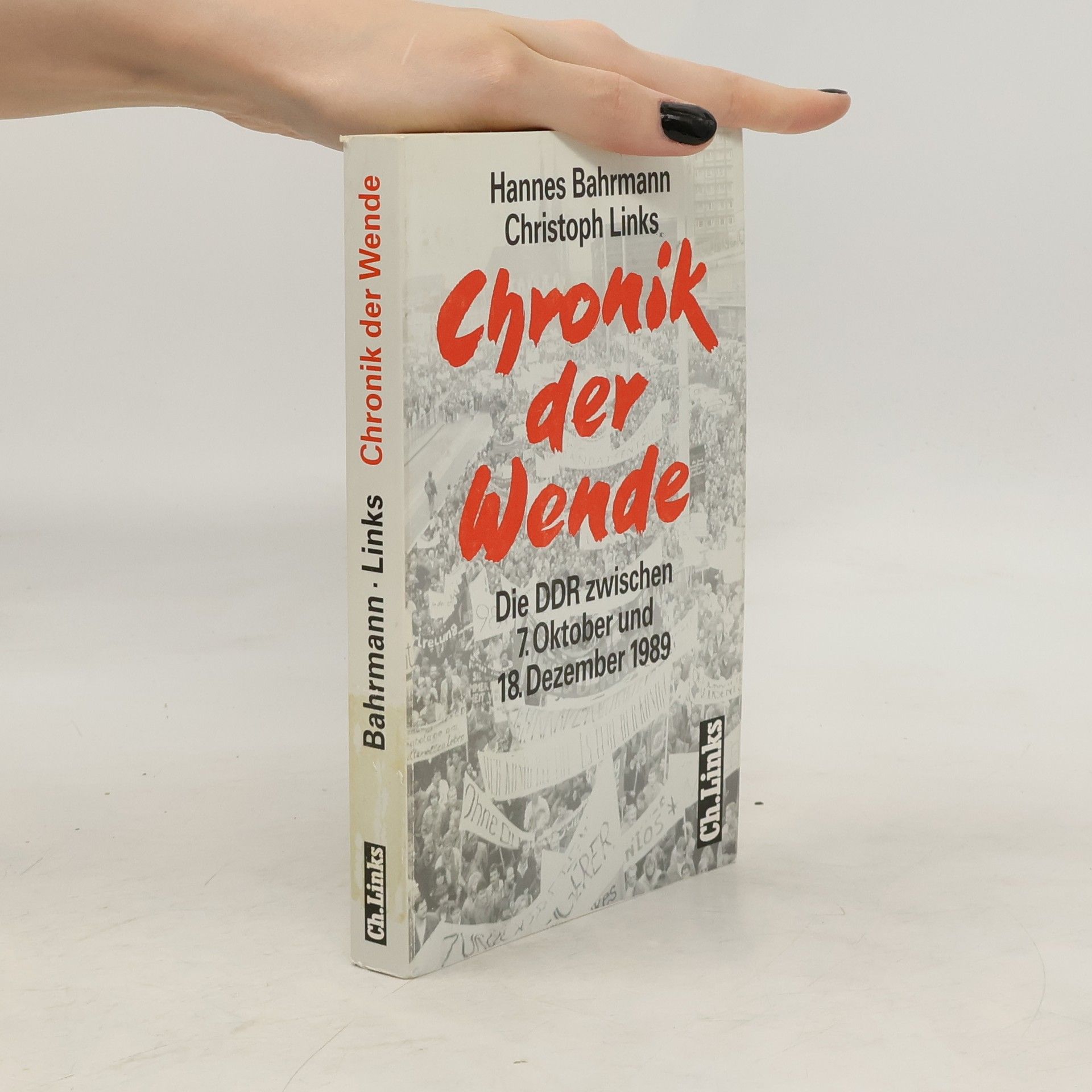 Hannes Bahrmann Chronik der Wende