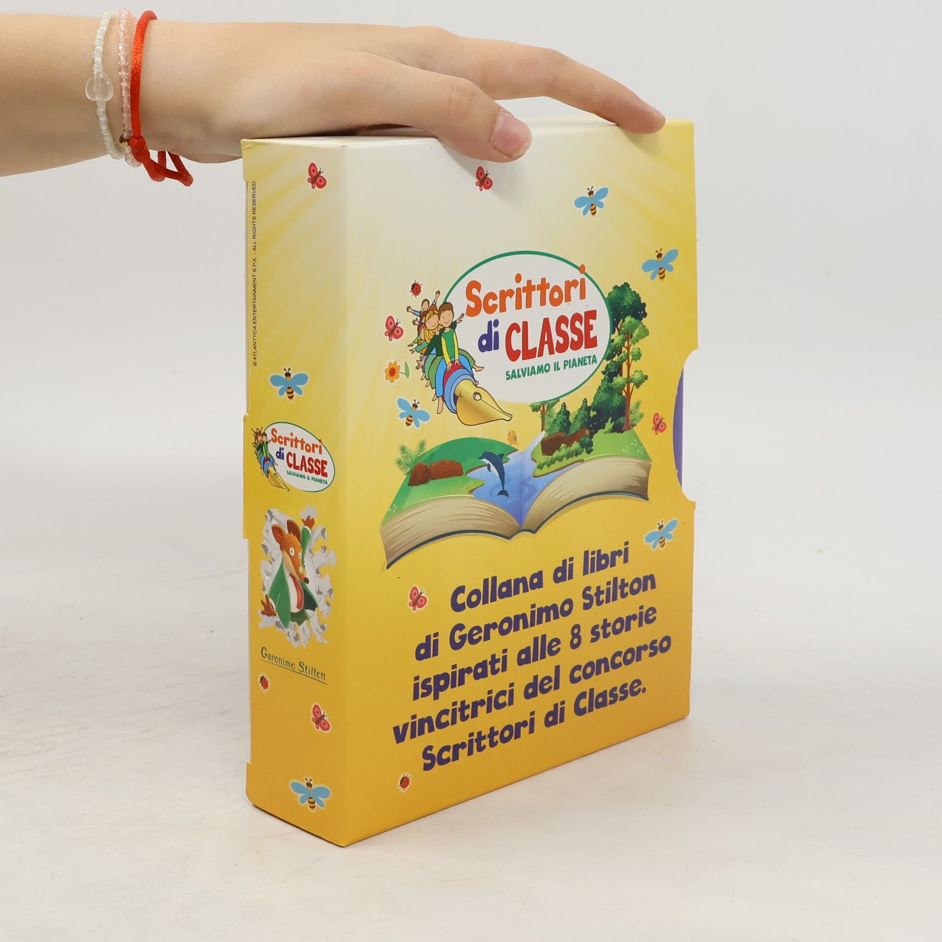 Geronimo Stilton Scrittori di Classe. Salviamo il Pianeta 1-4