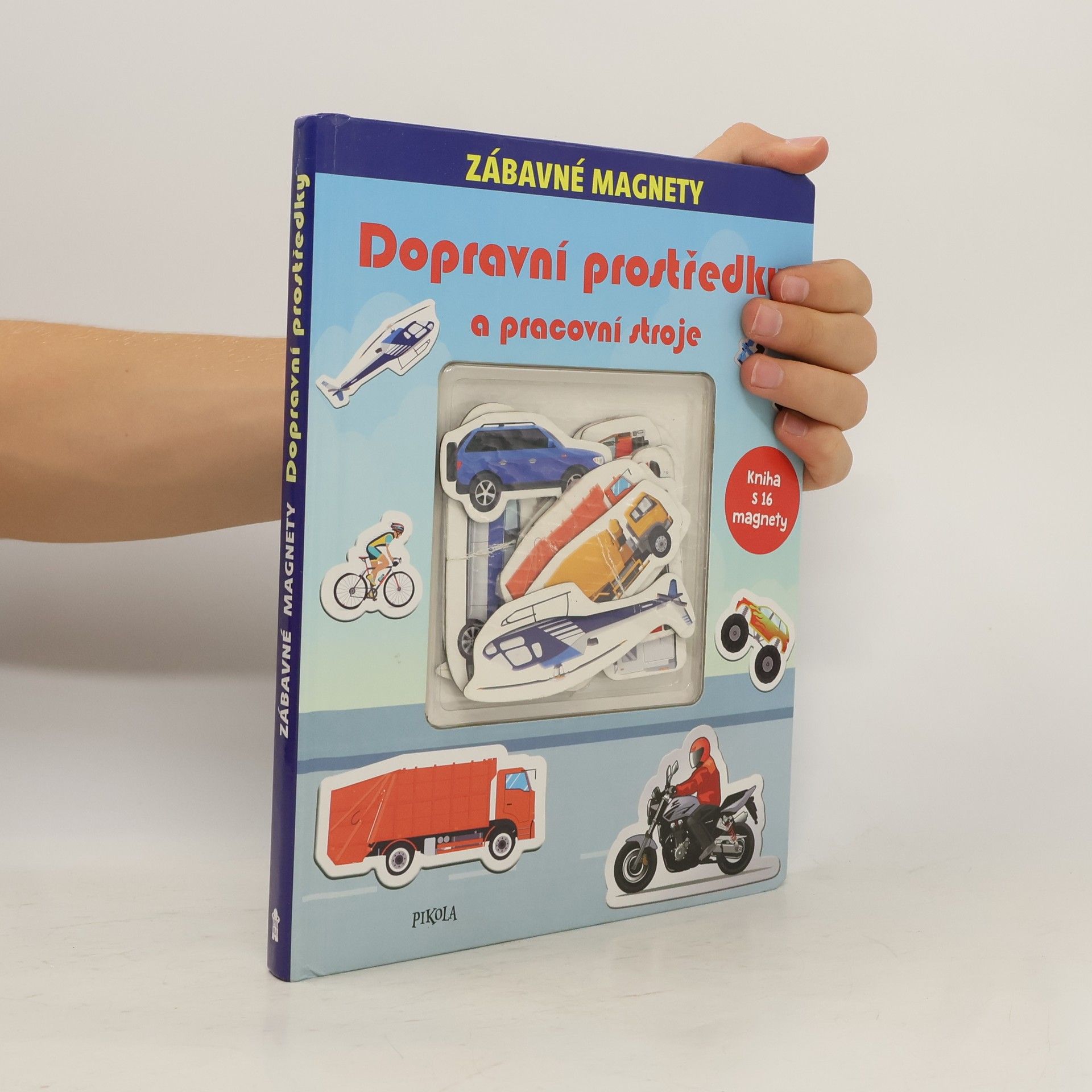 Collectif d'auteurs Zábavné magnety. Dopravní prostředky a pracovní stroje