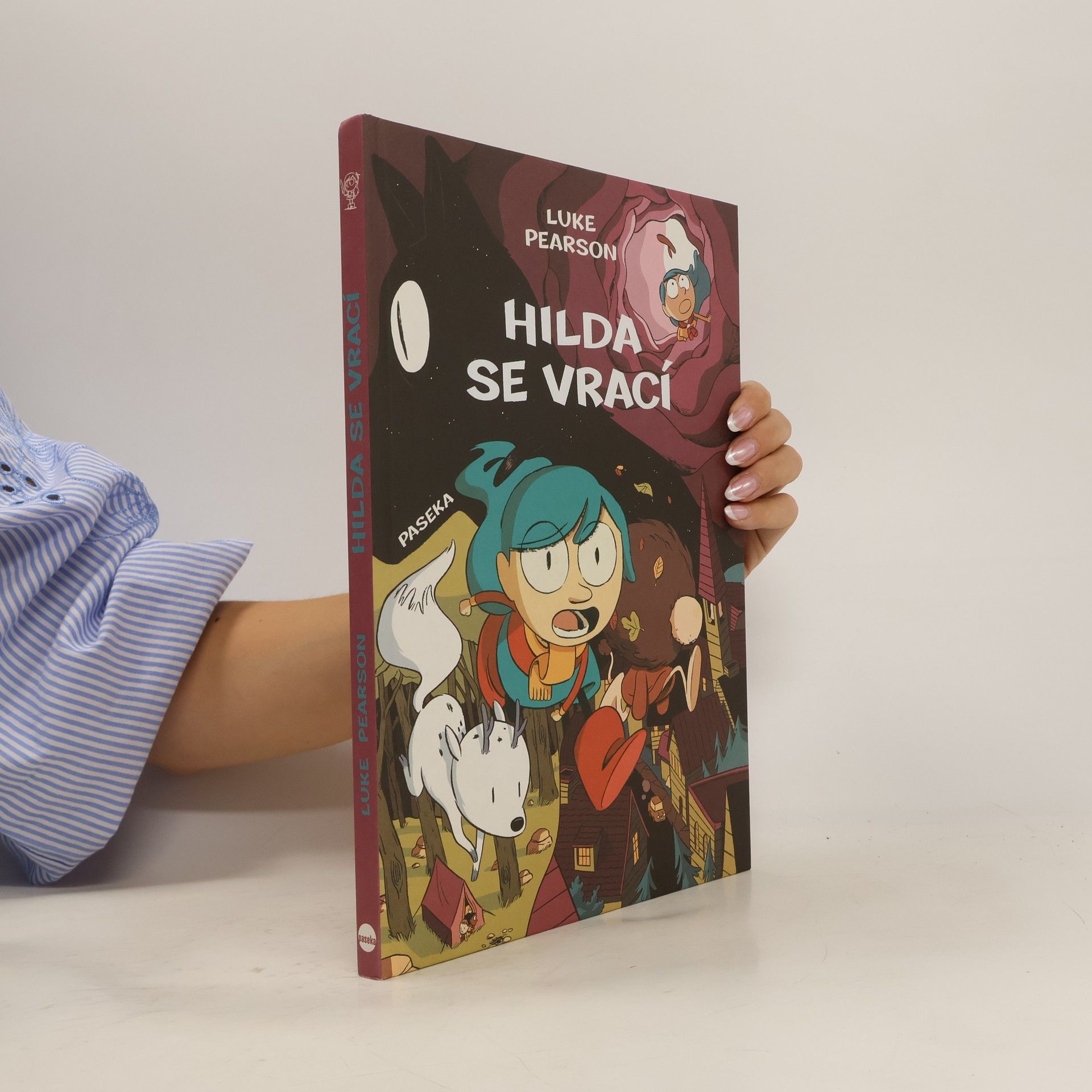 Luke Pearson Hilda a ptačí slavnost. Hilda a černý pes