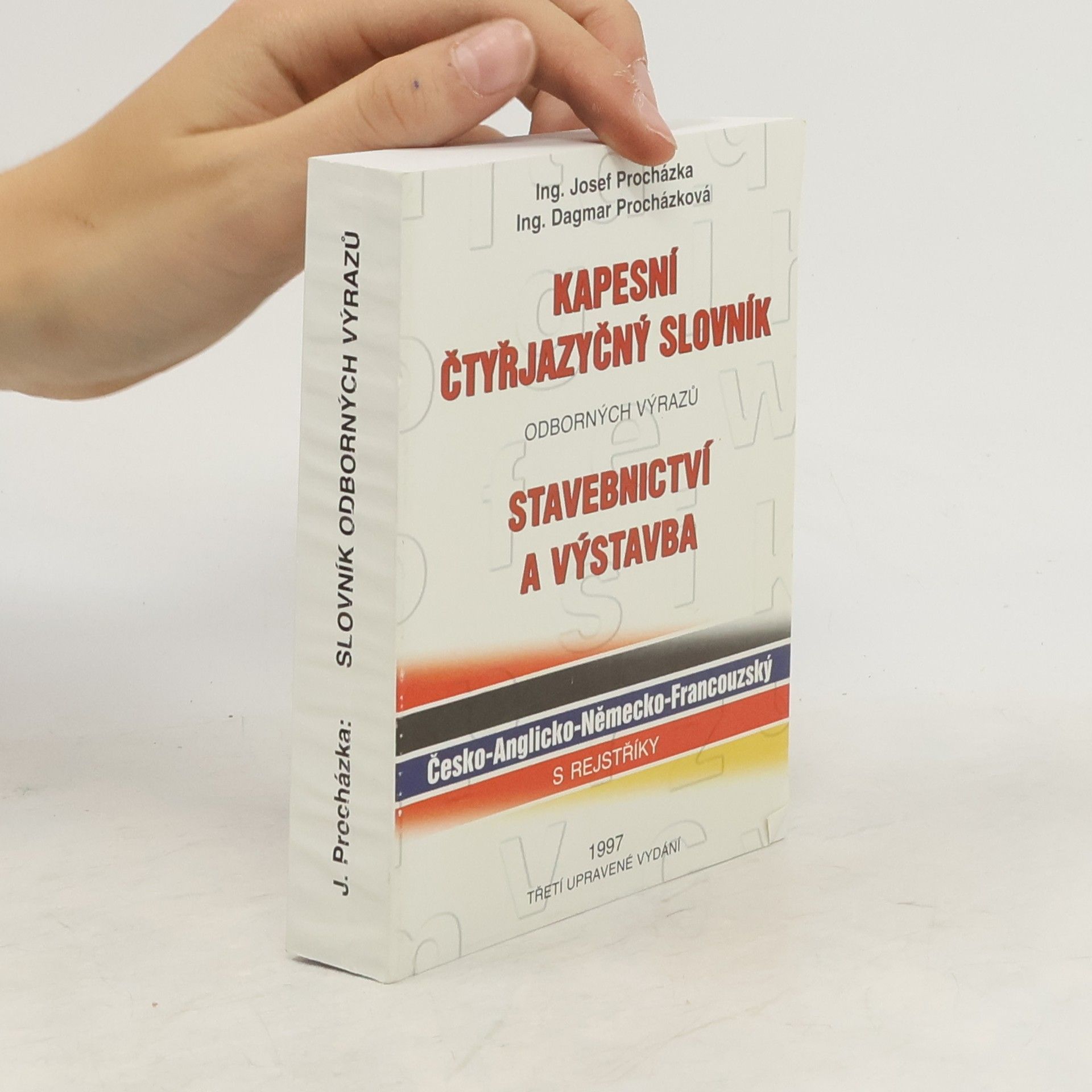 Josef Procházka Kapesní čtyřjazyčný slovník