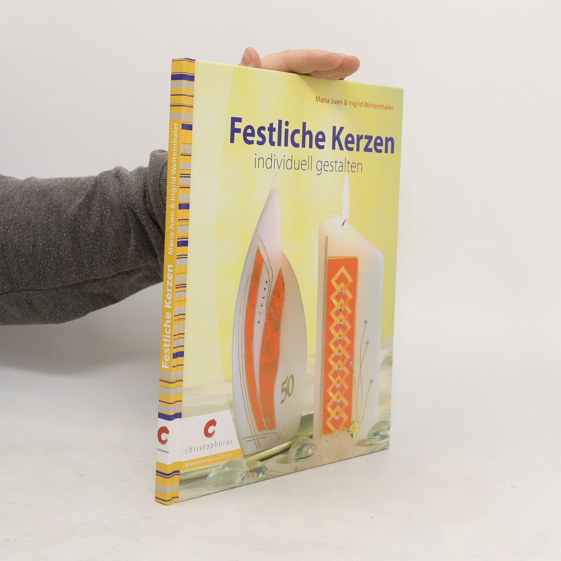Maria Juen Festliche Kerzen individuell gestalten