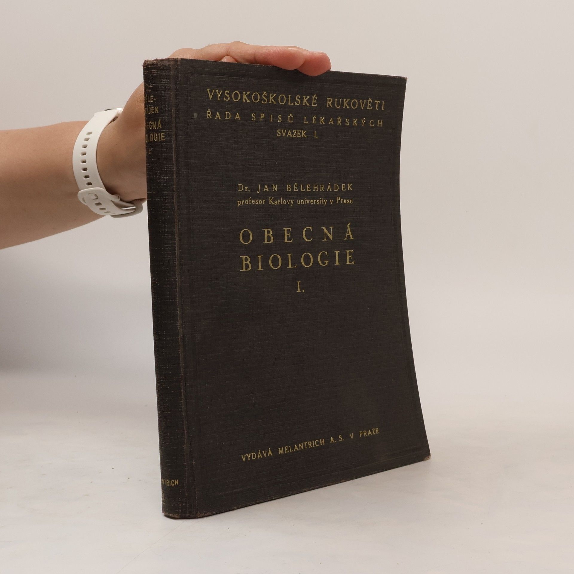 Jan Bělehrádek Obecná biologie 1