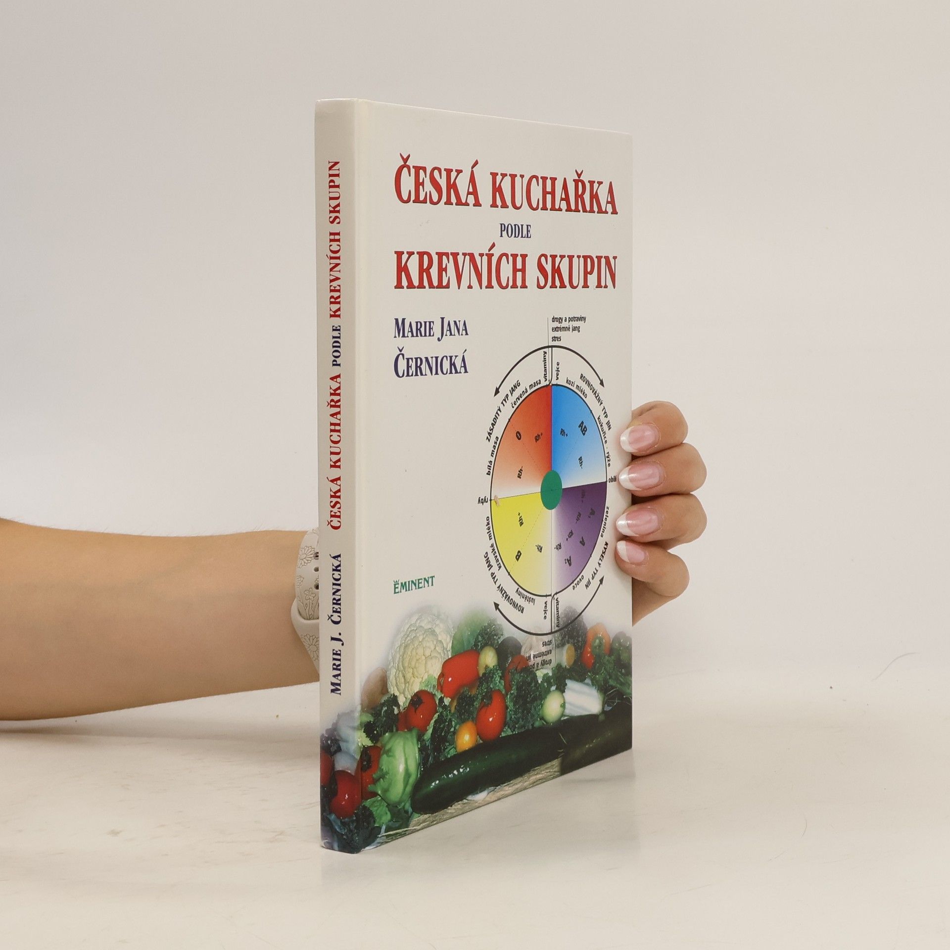 Marie Jana Černická Česká kuchařka podle krevních skupin