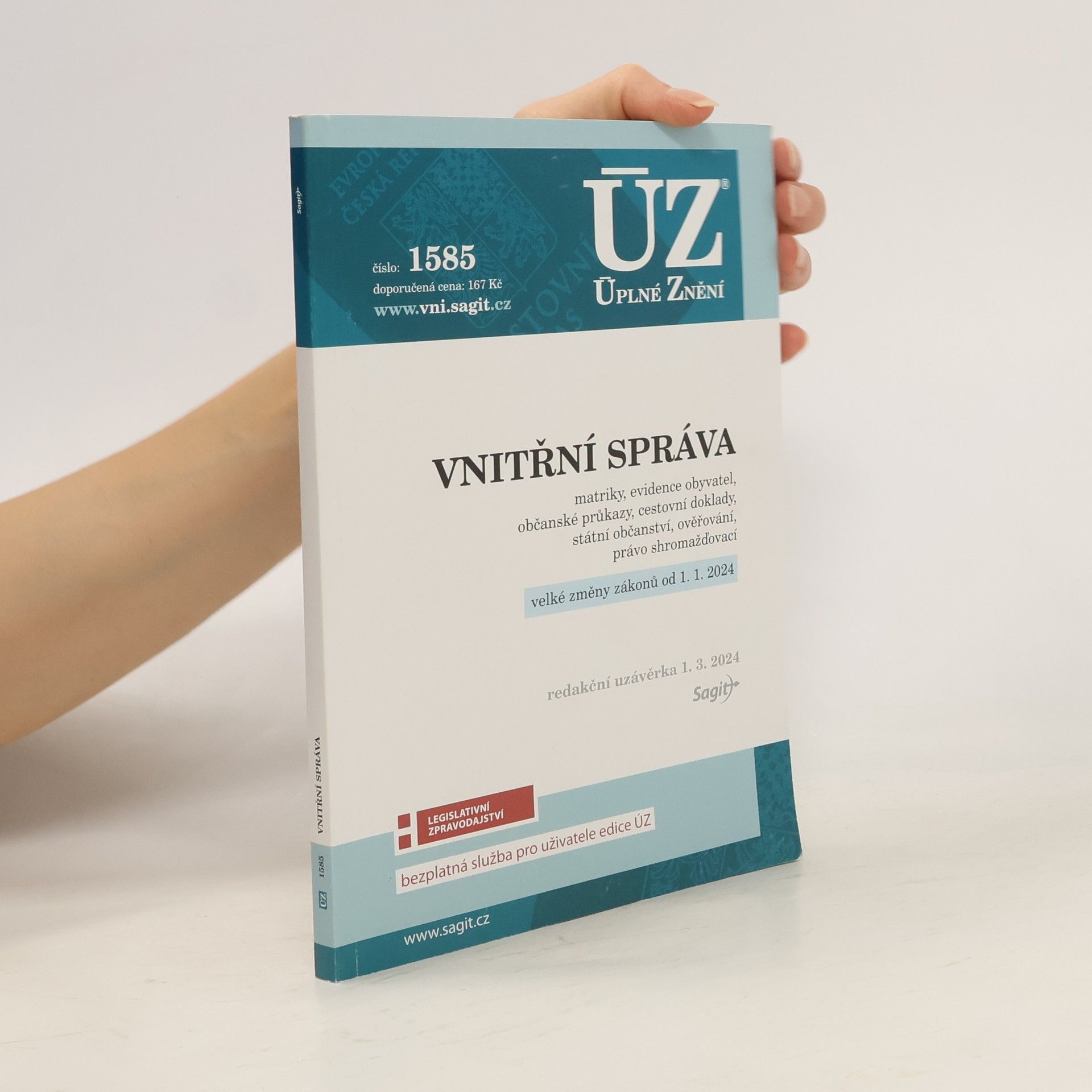 Autorenkollektiv ÚZ 1585 Vnitřní správa
