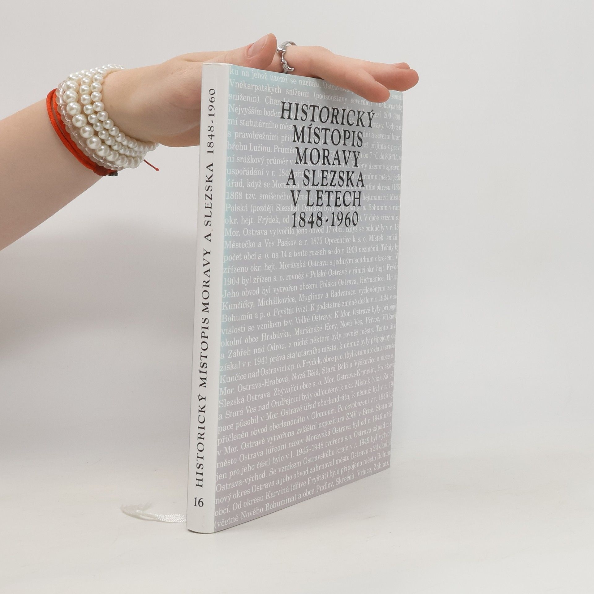 Ladislav Hosák Historický místopis Moravy a Slezska v letech 1848-1960