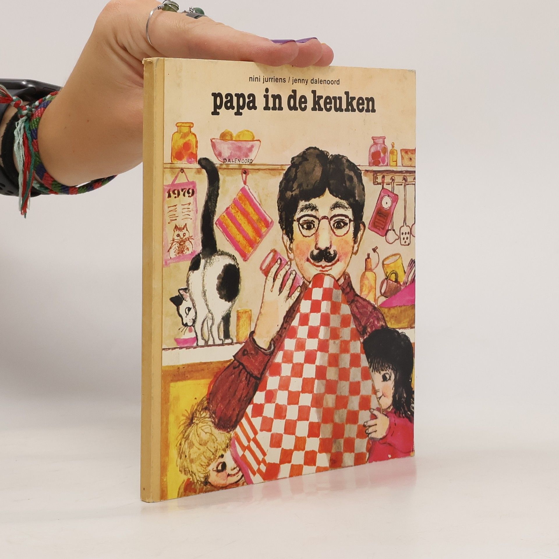 Nini Jurriens Papa in de keuken