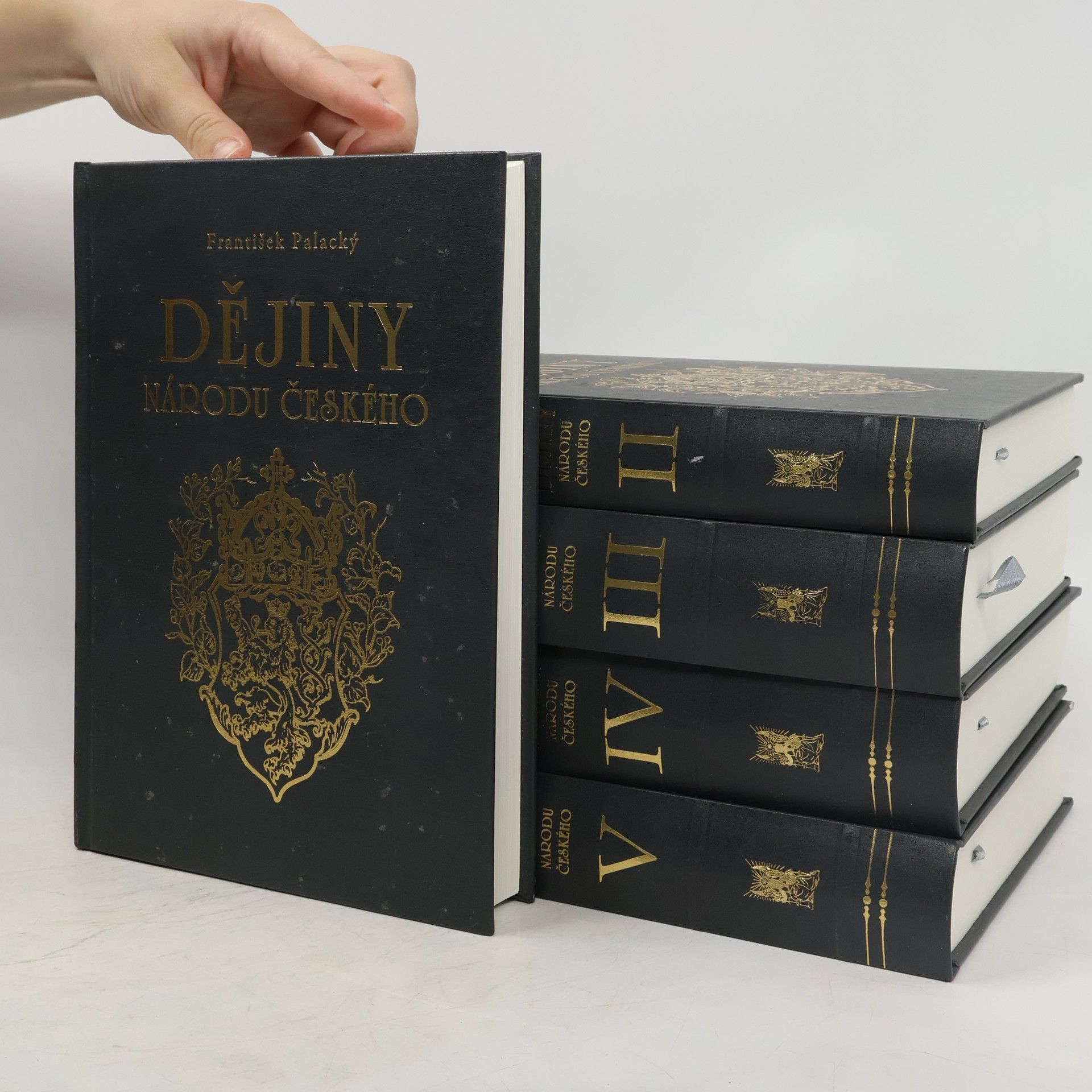 František Palacký Dějiny národu českého I. - V. (limitovaná edice)
