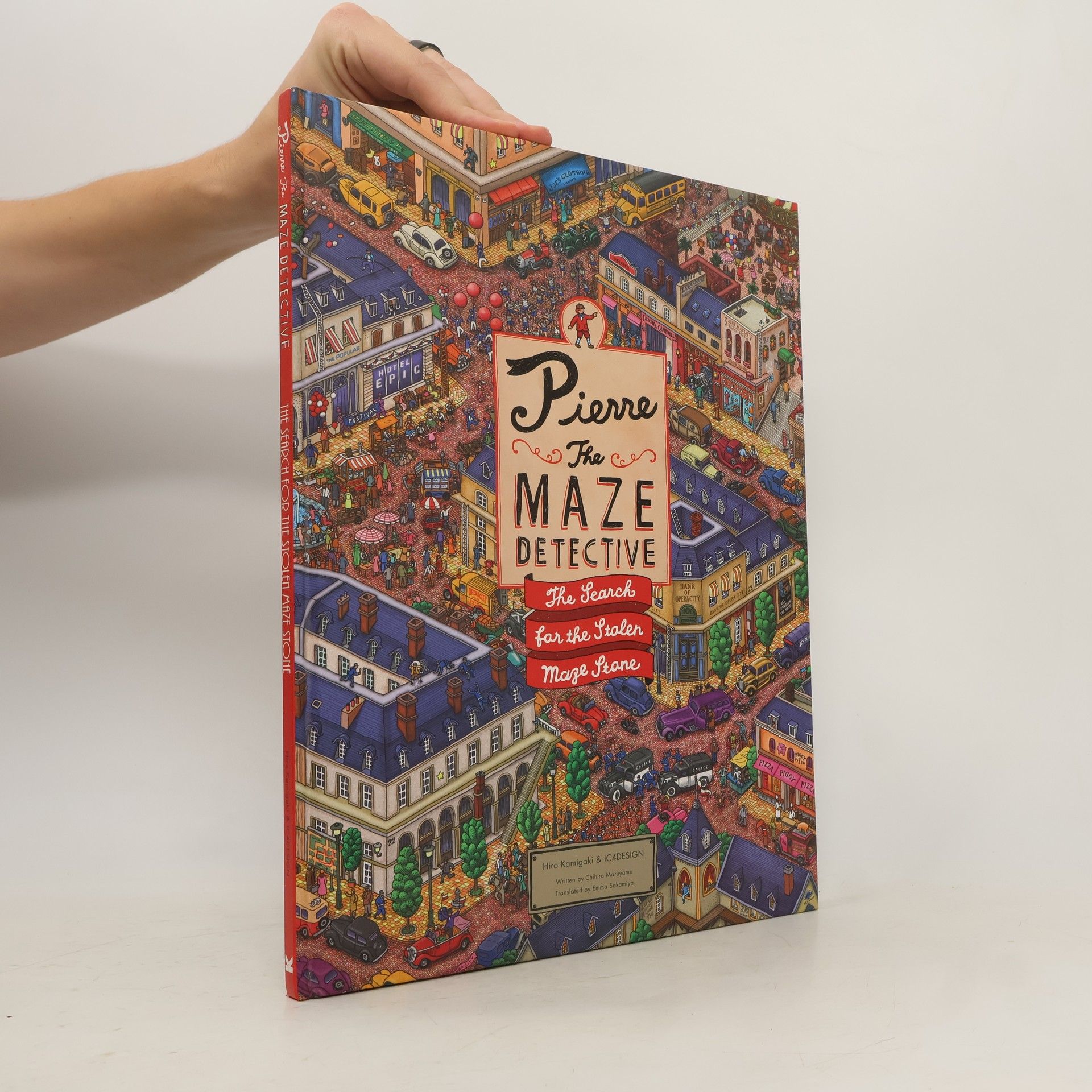 Hiro Kamigaki Pierre the maze detective : the search for the stolen maze stone