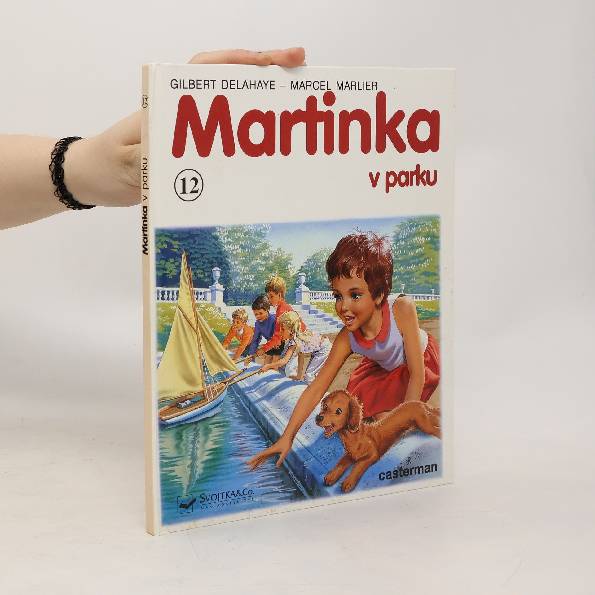 Gilbert Delahaye Martinka v parku