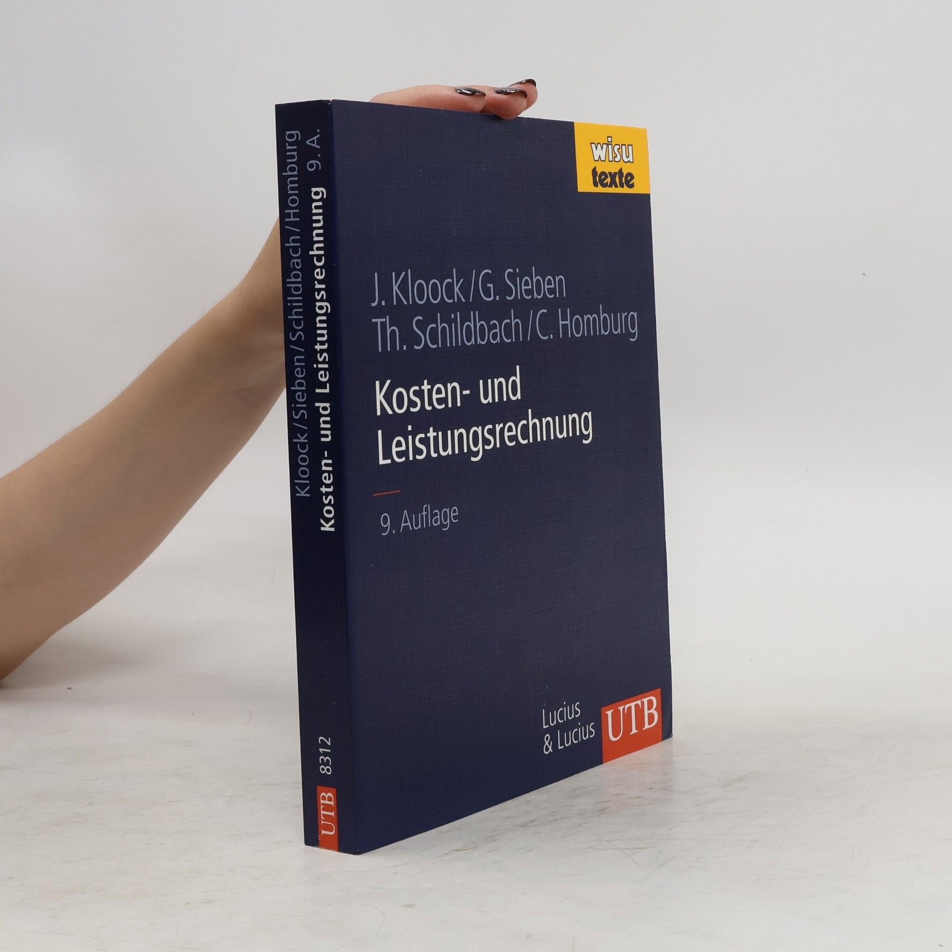 Thomas Schildbach Kosten- und Leistungsrechnung