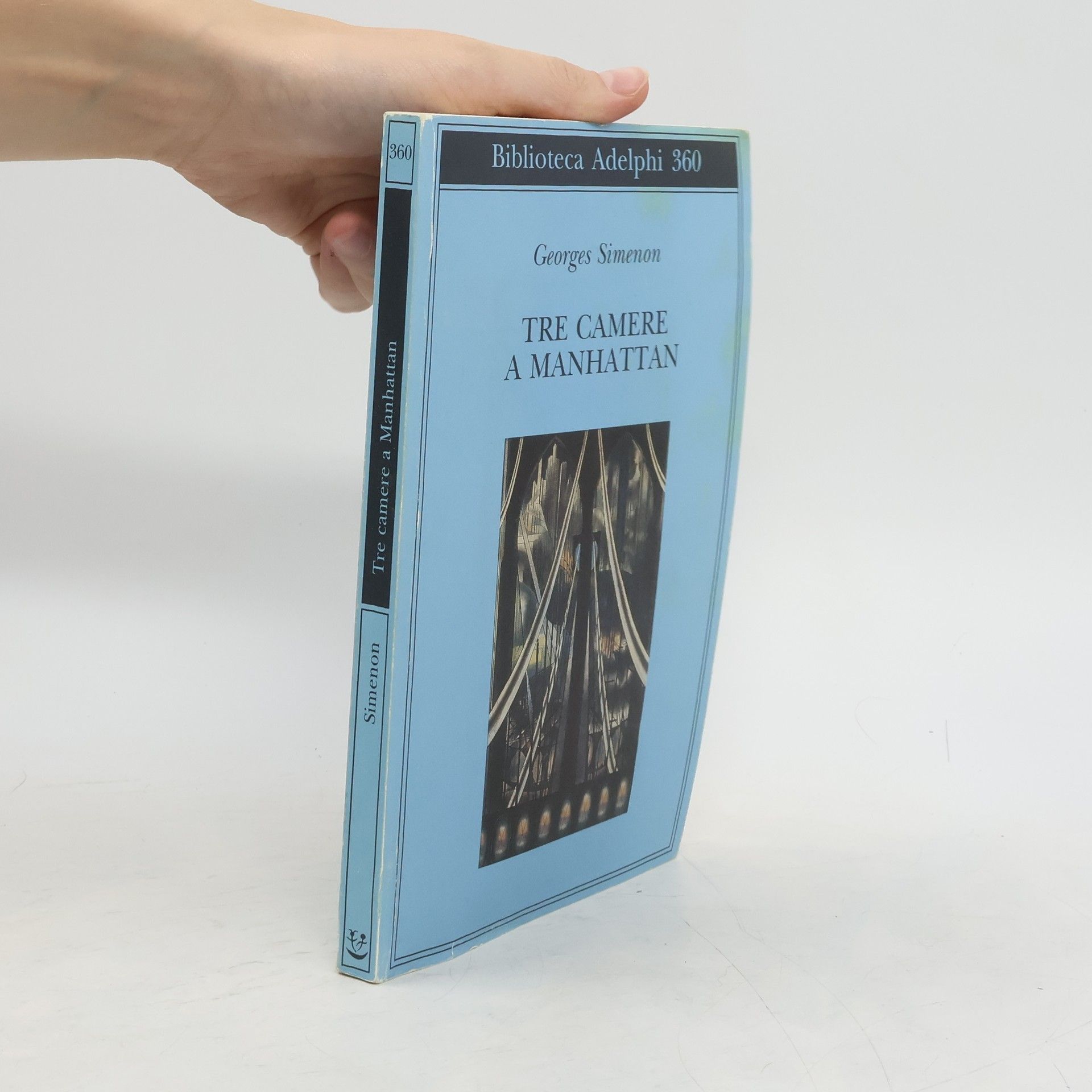 Georges Simenon Biblioteca Adelphi - 360: Tre camere a Manhattan