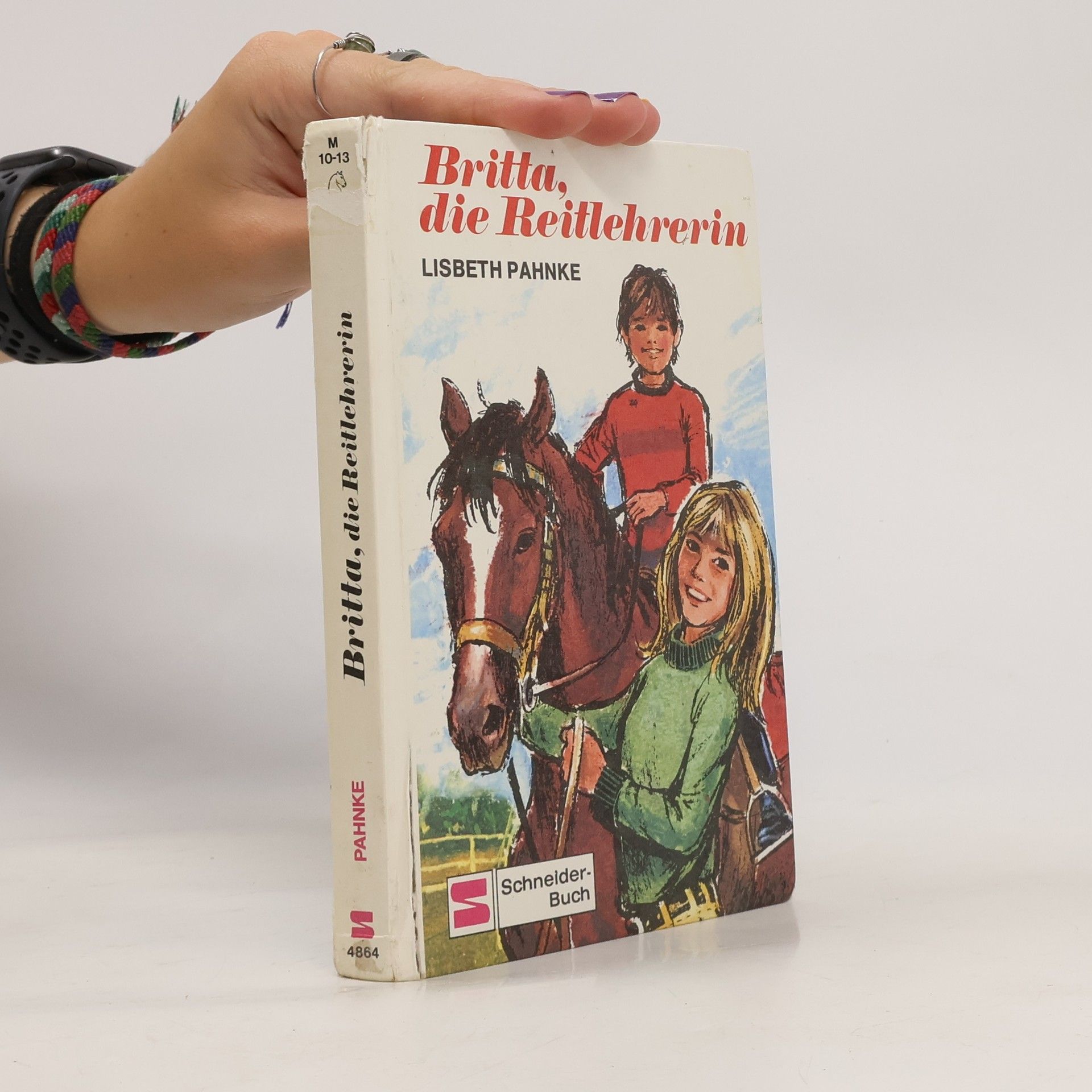 Lisbeth Pahnke Britta, die Reitlehrerin