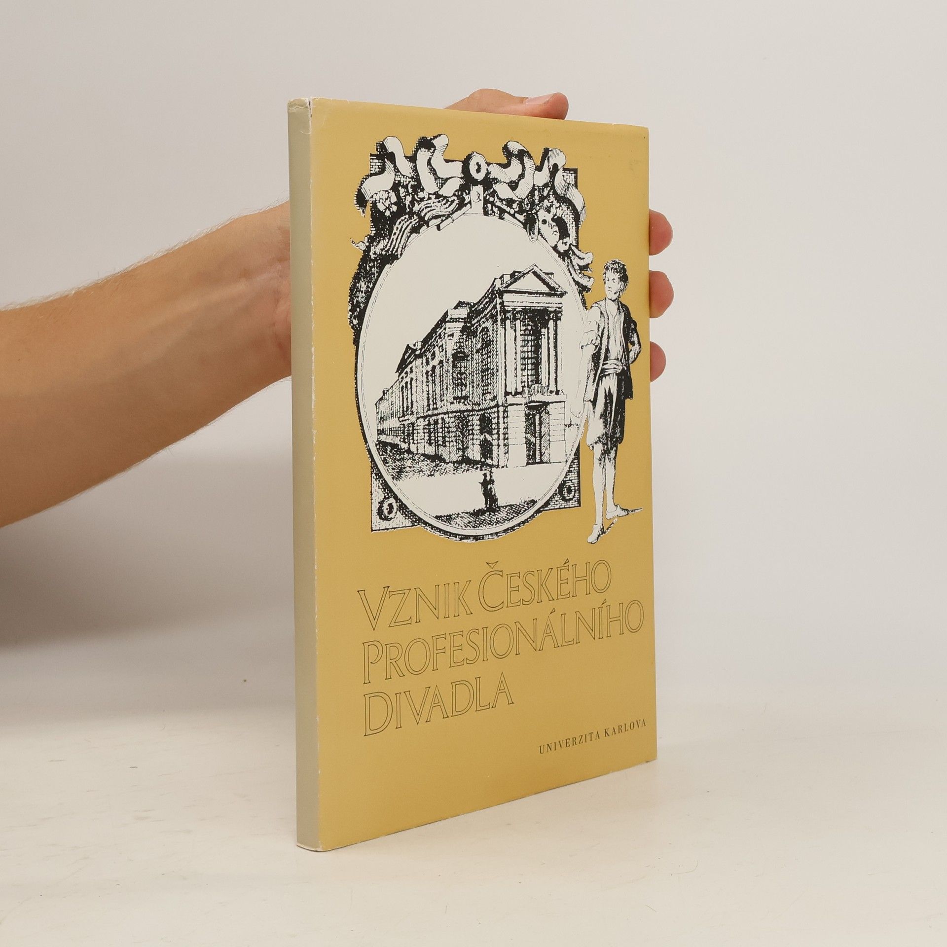 Collectif d'auteurs Vznik českého profesionálního divadla