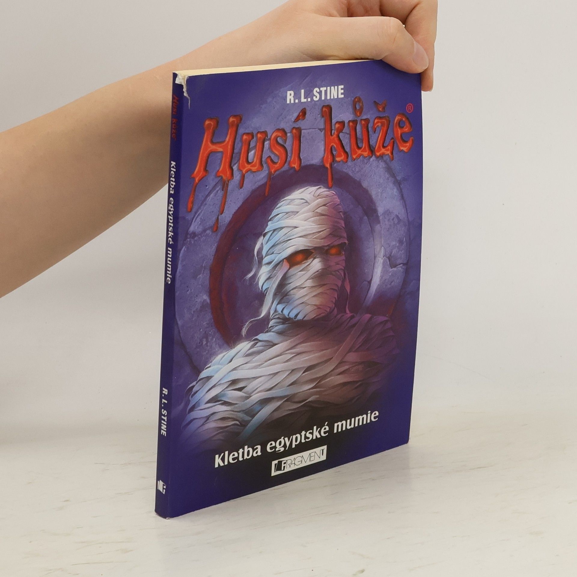 R. L. Stine Husí kůže: Kletba egyptské mumie