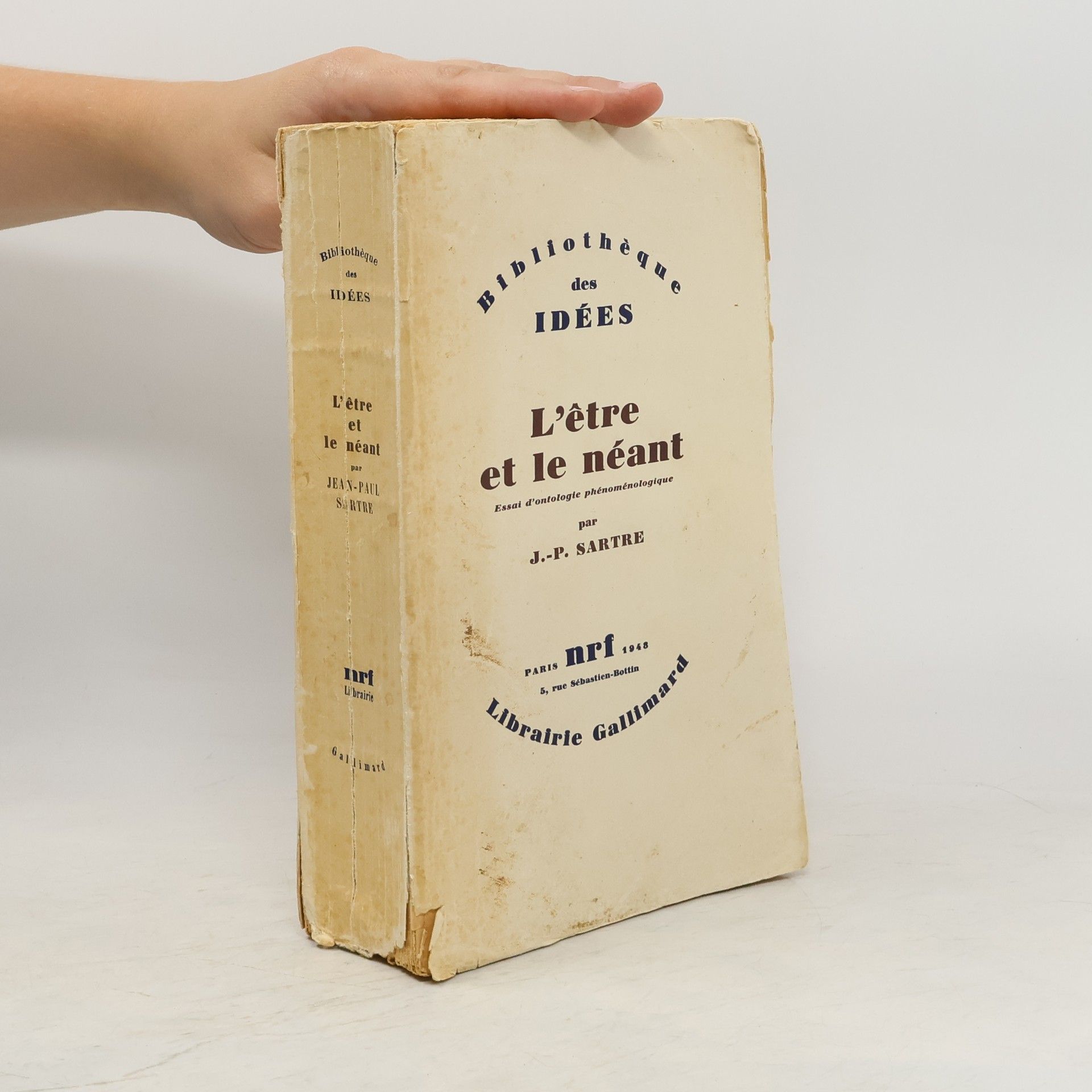 Jean Paul Sartre L'etre et le néant