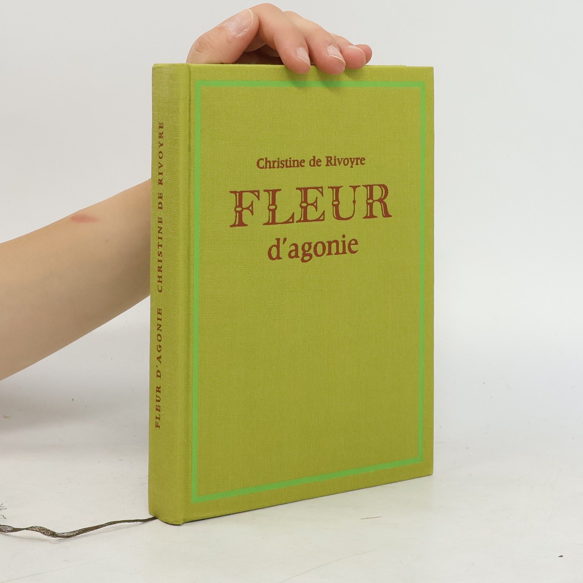 Christine de Rivoyre Fleur d'agonie