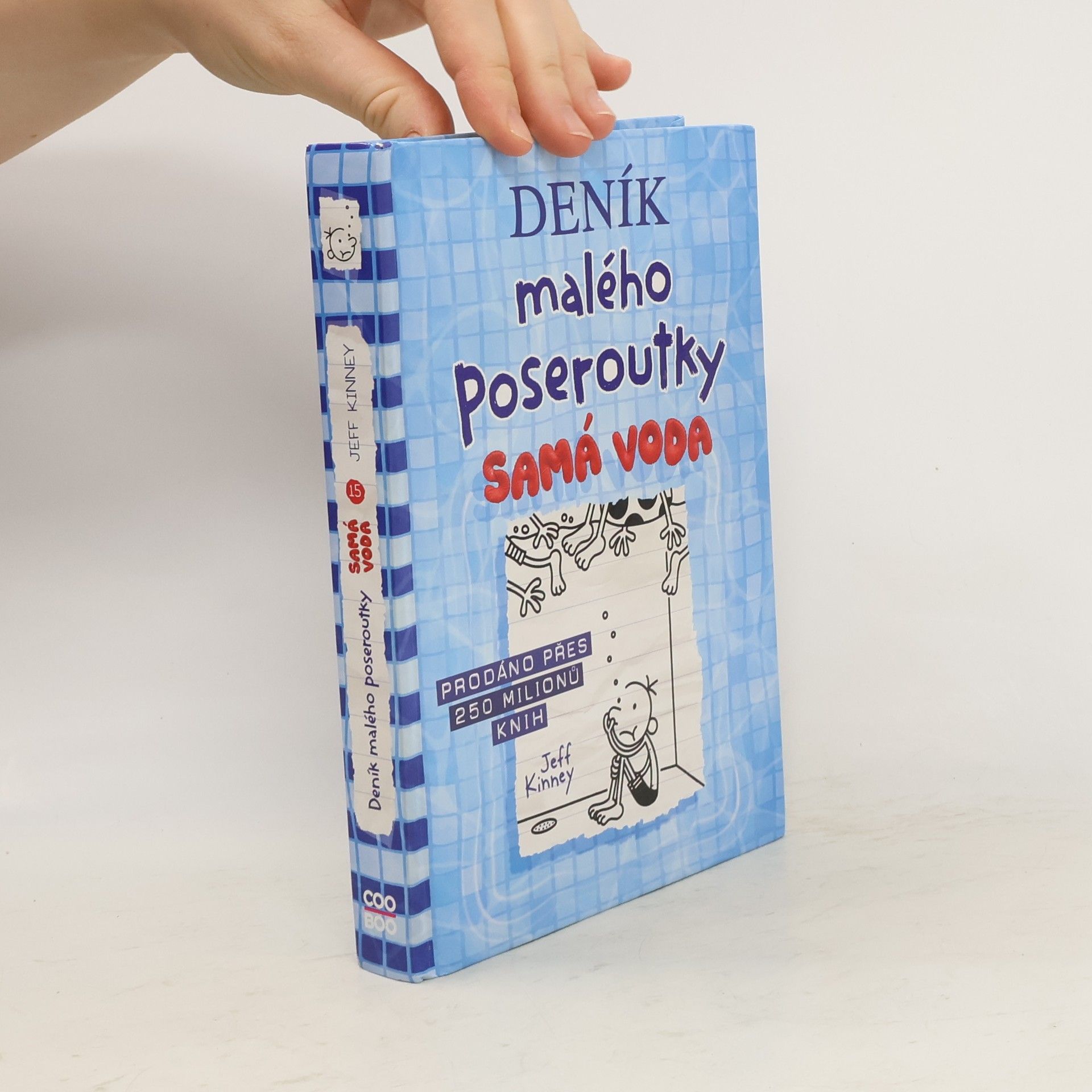 Jeff Kinney Deník malého poseroutky 15. Samá voda