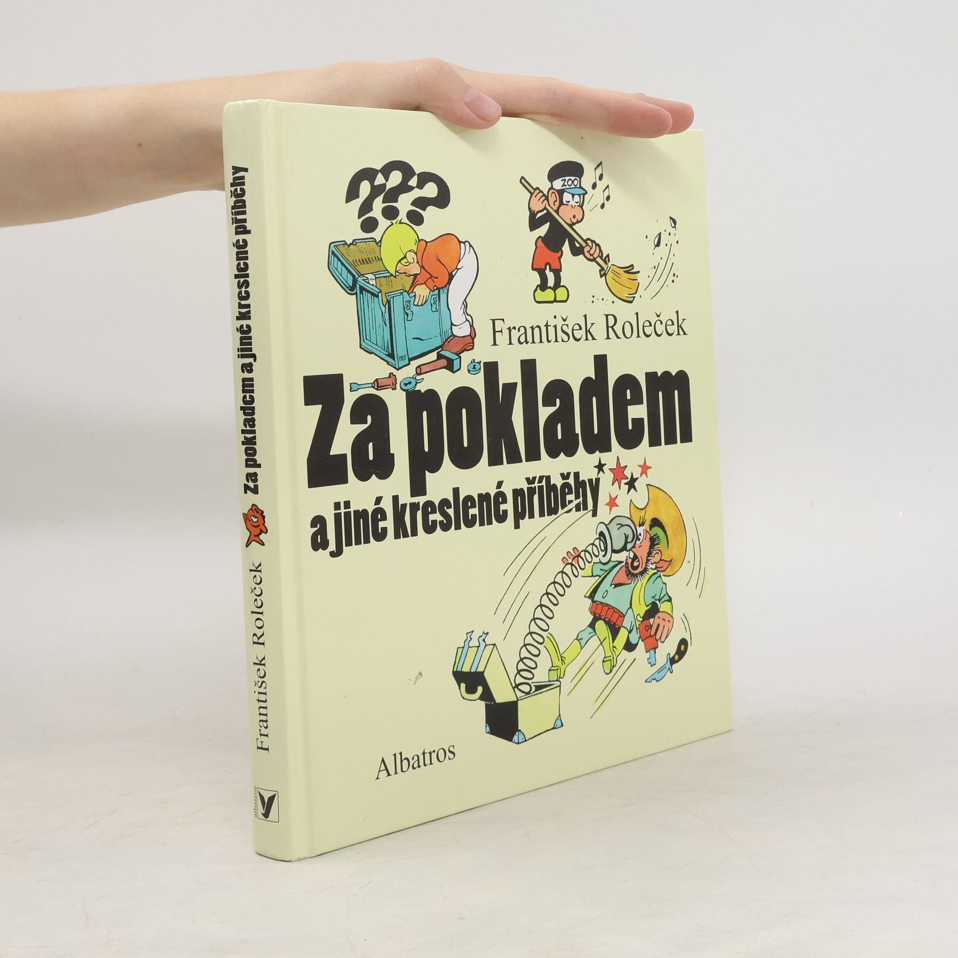 Roleček František Za pokladem a jiné kreslené příběhy