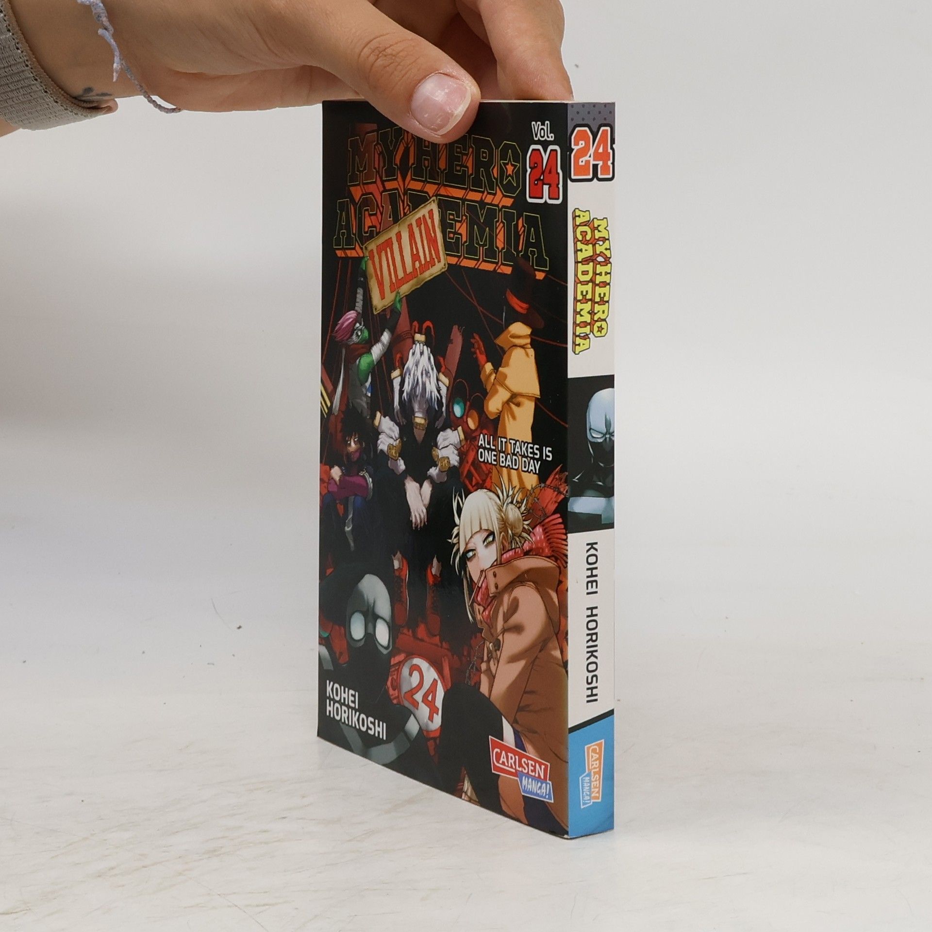 Kōhei Horikoshi My Hero Academia 24. All it takes is one bad day