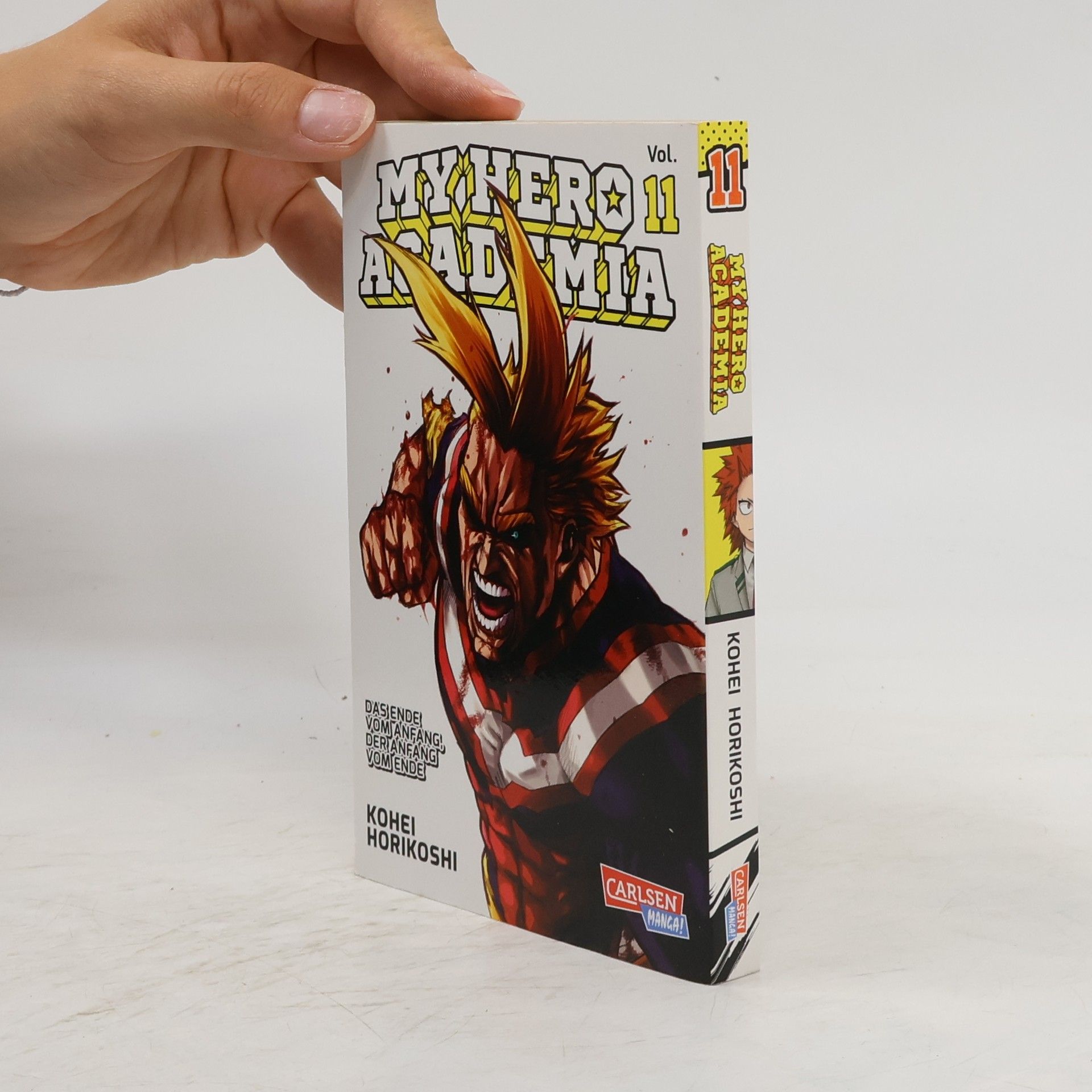 Kóhei Horikoši My Hero Academia 11: Das Ende vom Anfang! Der Anfang vom Ende