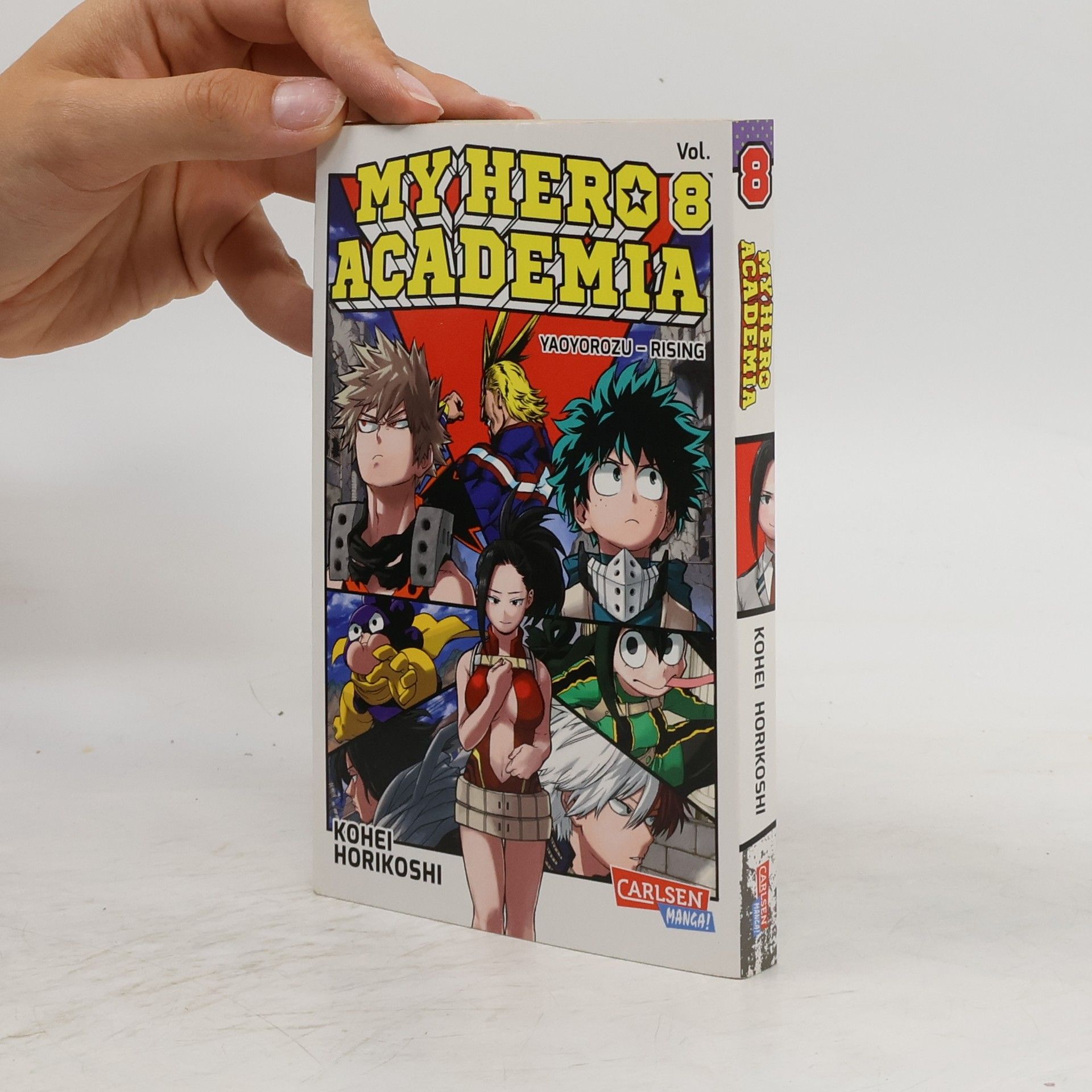 Kōhei Horikoshi My Hero Academia 8: Yaoyoruzu - rising