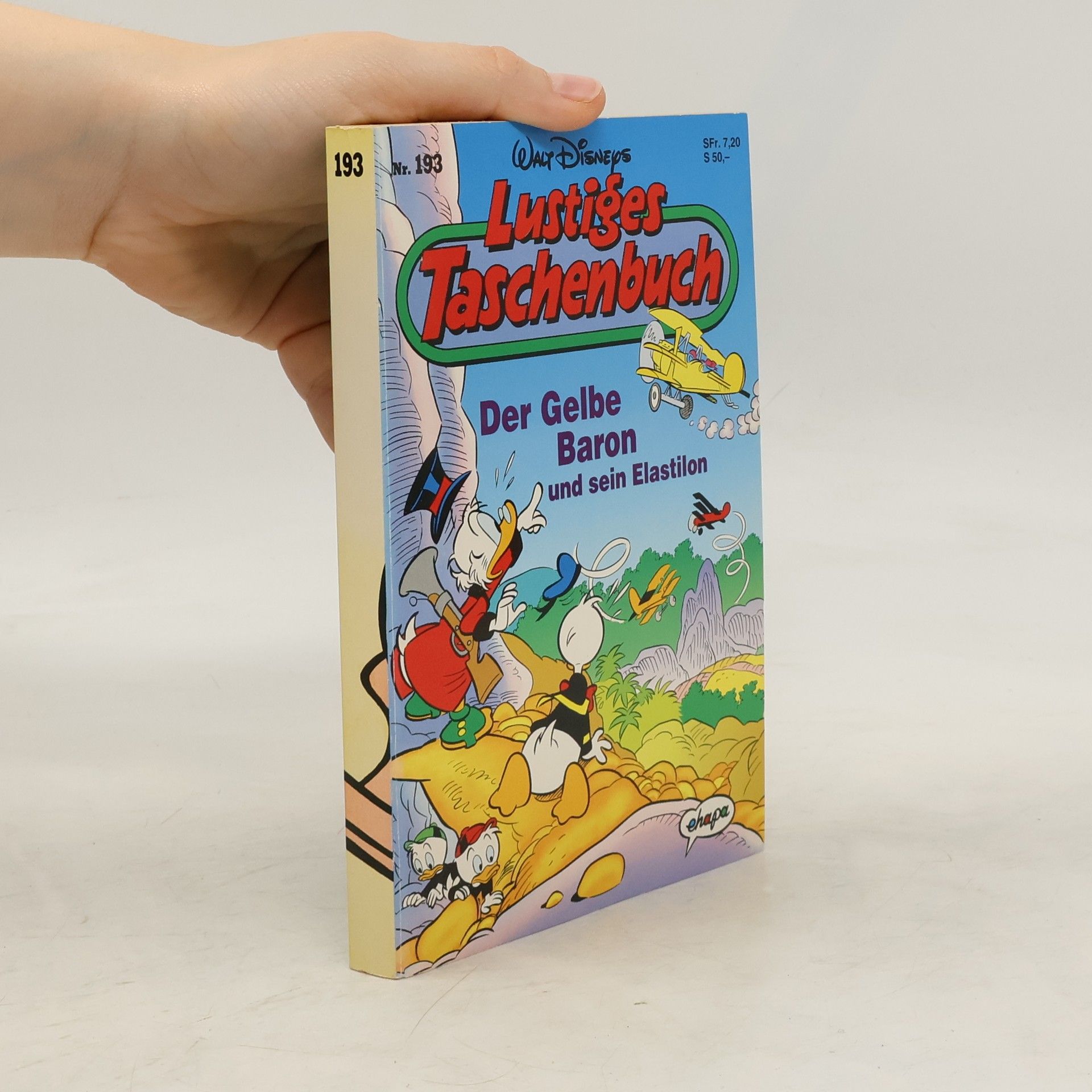 Walt Disney Lustiges Taschenbuch 193: Der Gelbe Baron und sein Elastilon