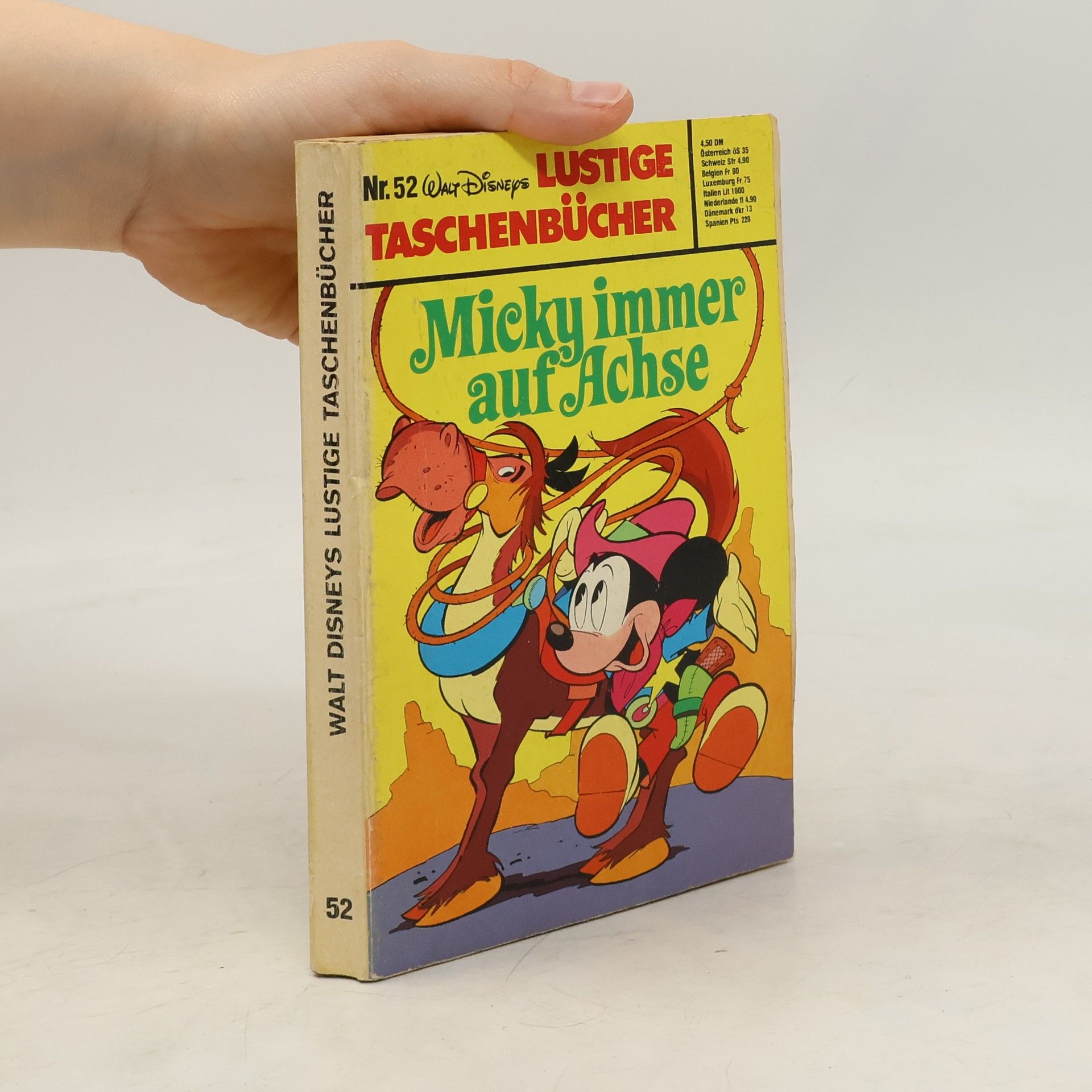 Walt Disney Micky immer auf Achse