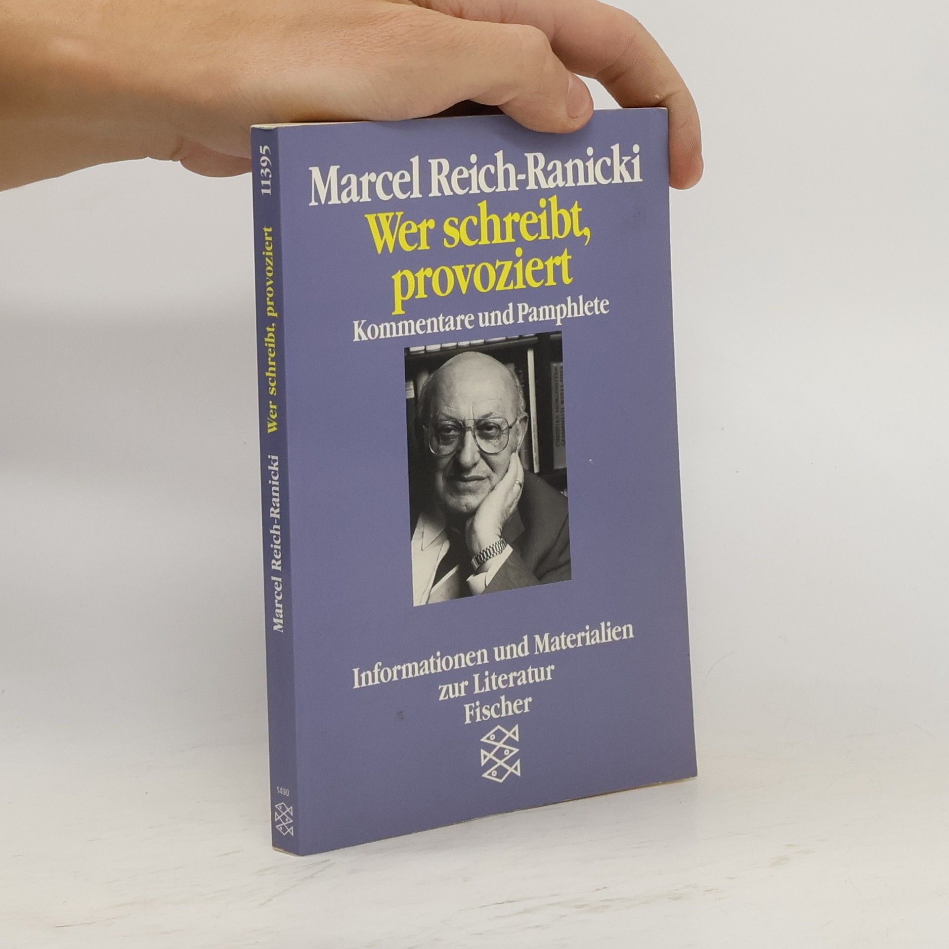 Marcel Reich Ranicki Wer schreibt, provoziert