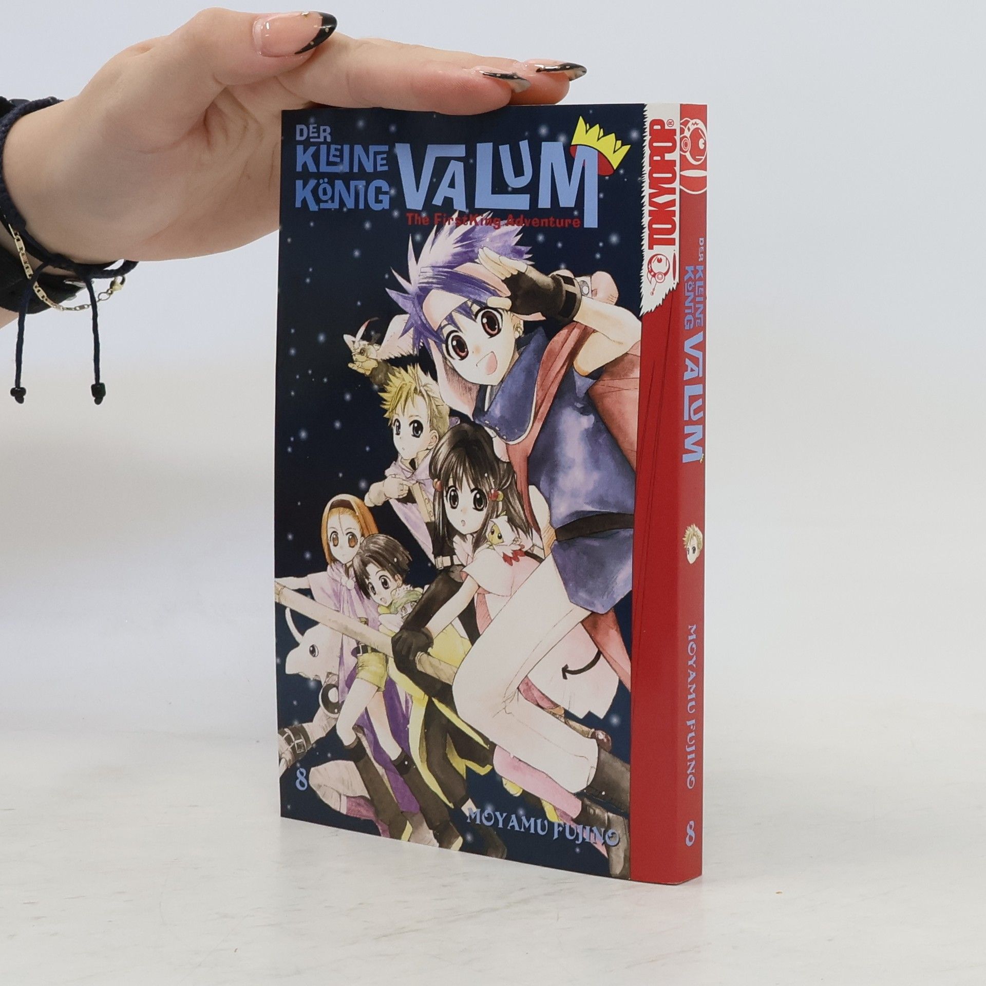 Moyamu Fujino Der kleine König Valum 08. The FirstKing Adventure