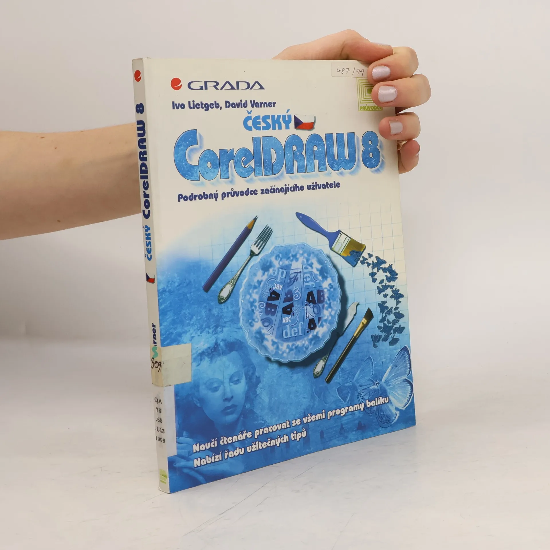 Český CorelDRAW 8 : podrobný průvodce začínajícího uživatele | Ivo Leitgeb | Czech | Book