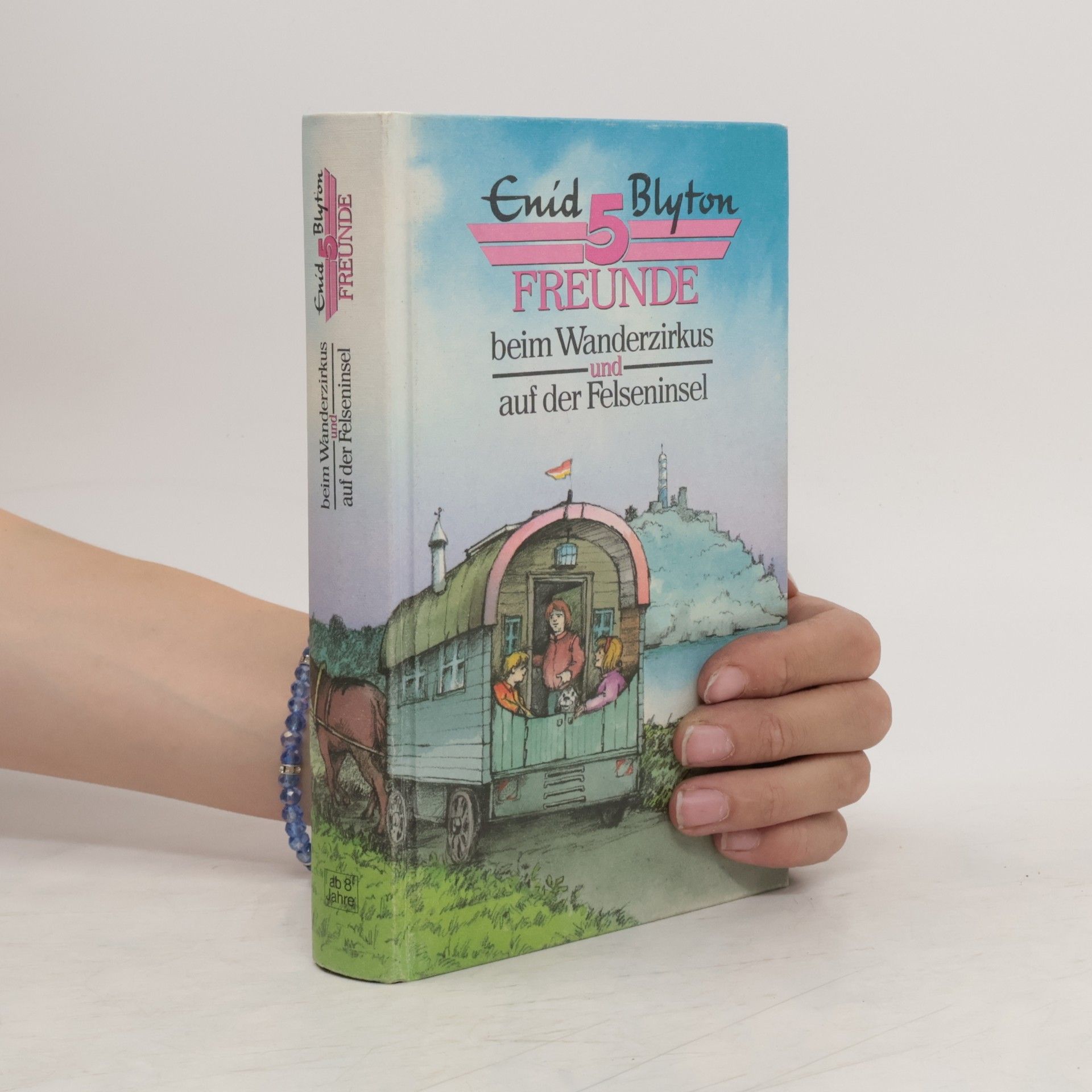 Enid Blyton Fünf Freunde beim Wanderzirkus und aud der Fenseninsel