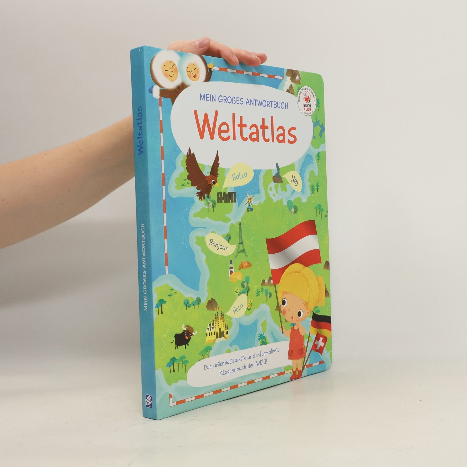 Kolektív autorov Mein großes Antwortbuch. Weltatlas