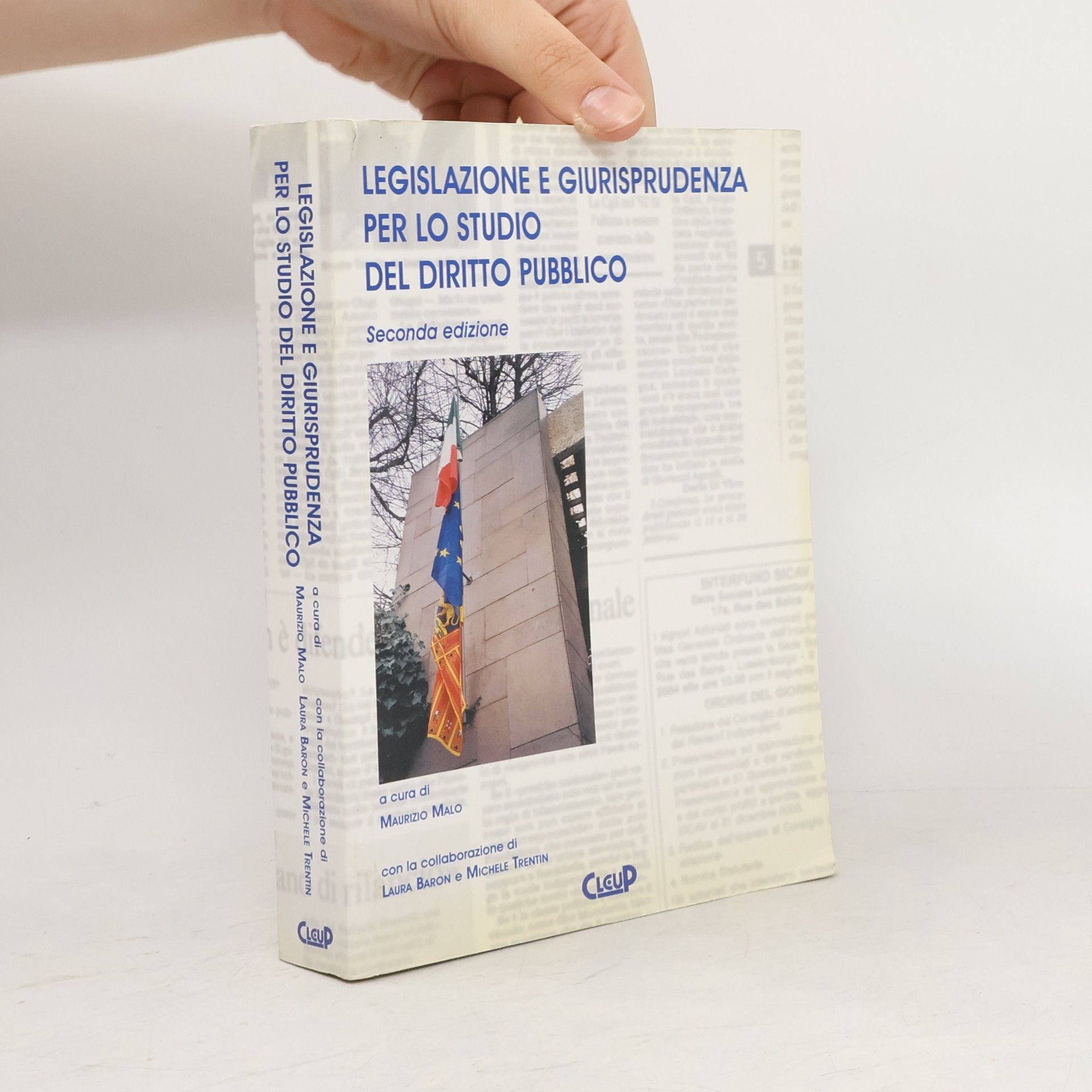 Maurizio Malo Legislazione e giurisprudenza per lo studio del diritto pubblico