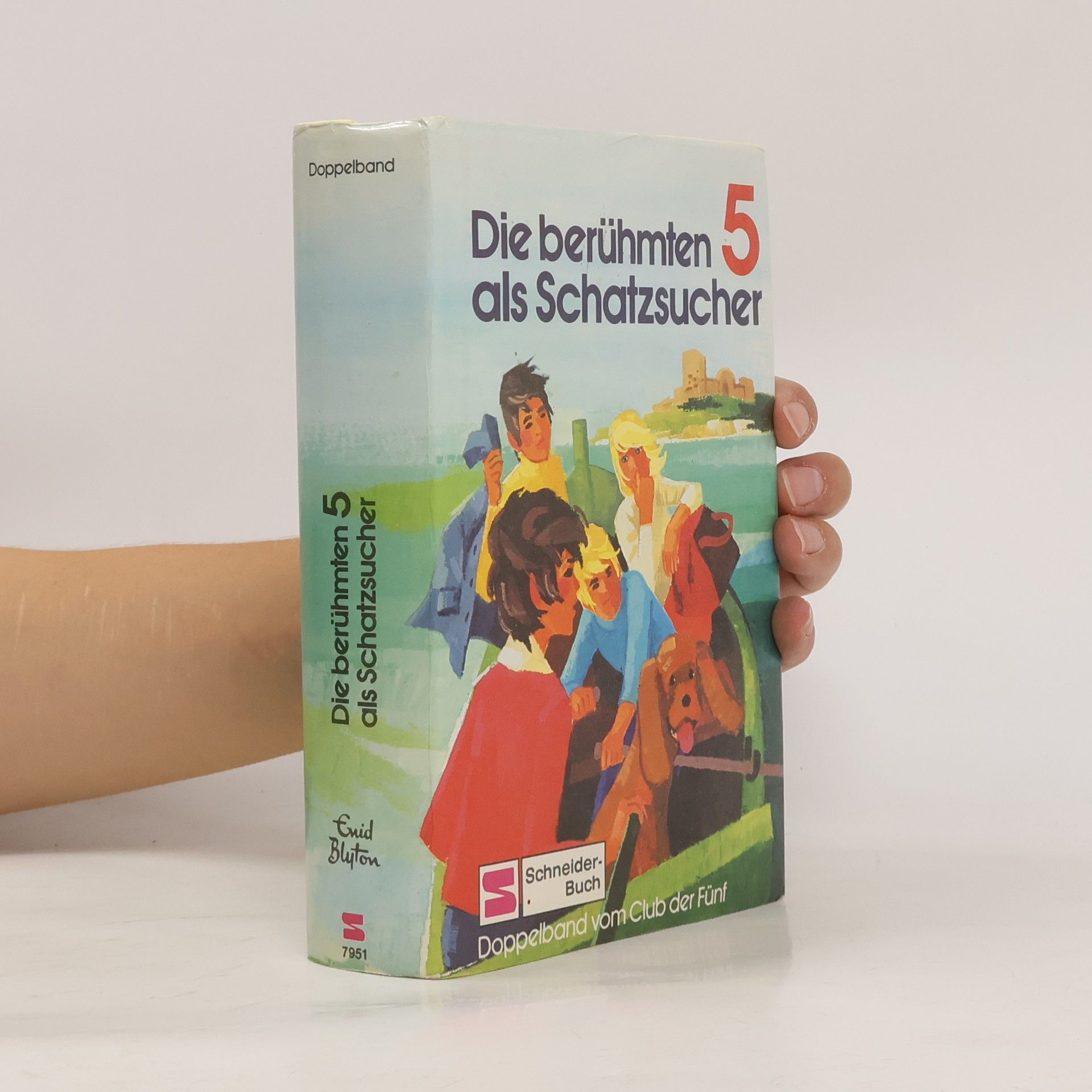 Enid Blyton Die berühmten Fünf als Schatzsucher. Doppelband 2 vom Club der Fünf.